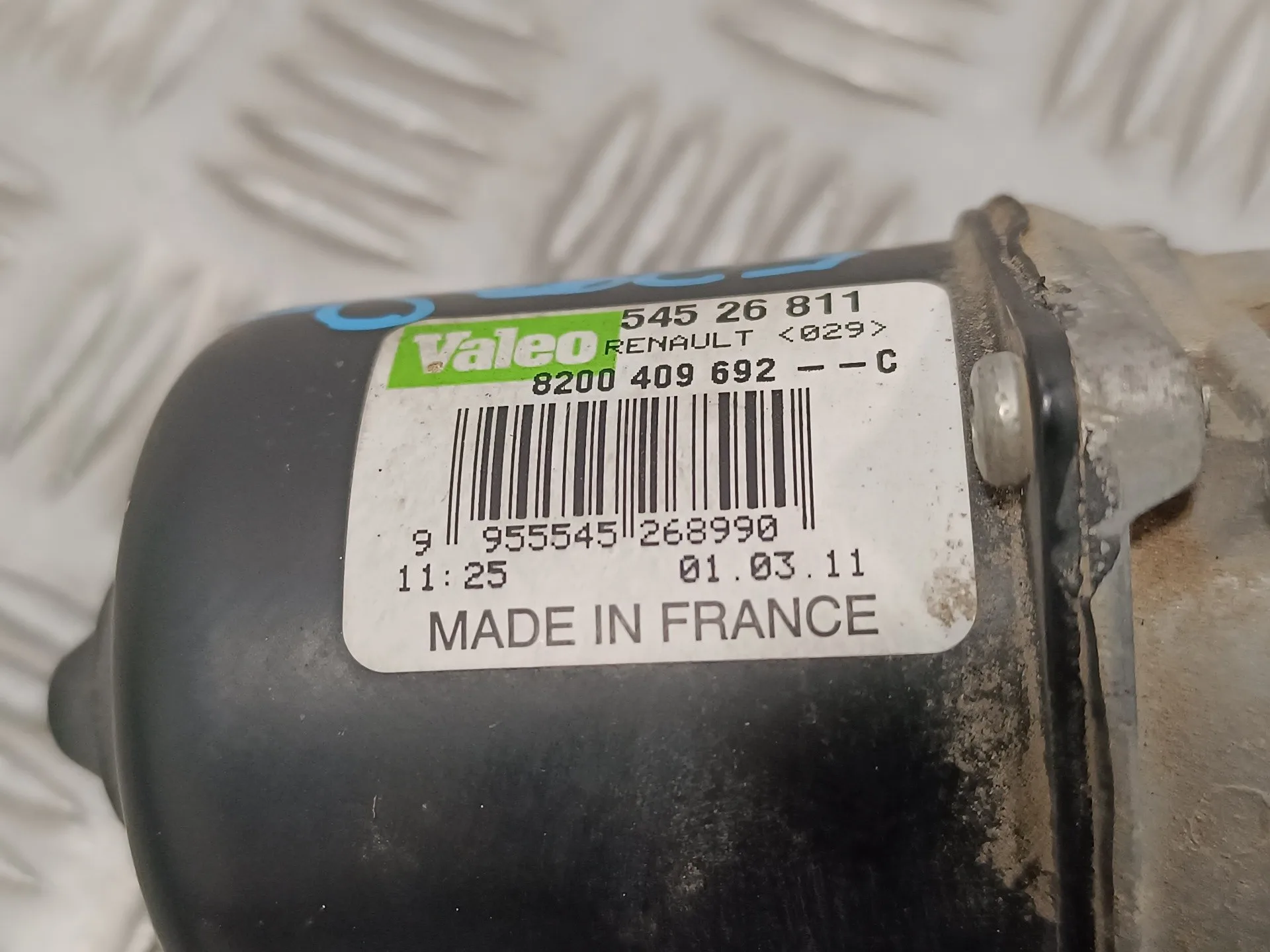 Motor Limpia Delantero para Renault Kangoo