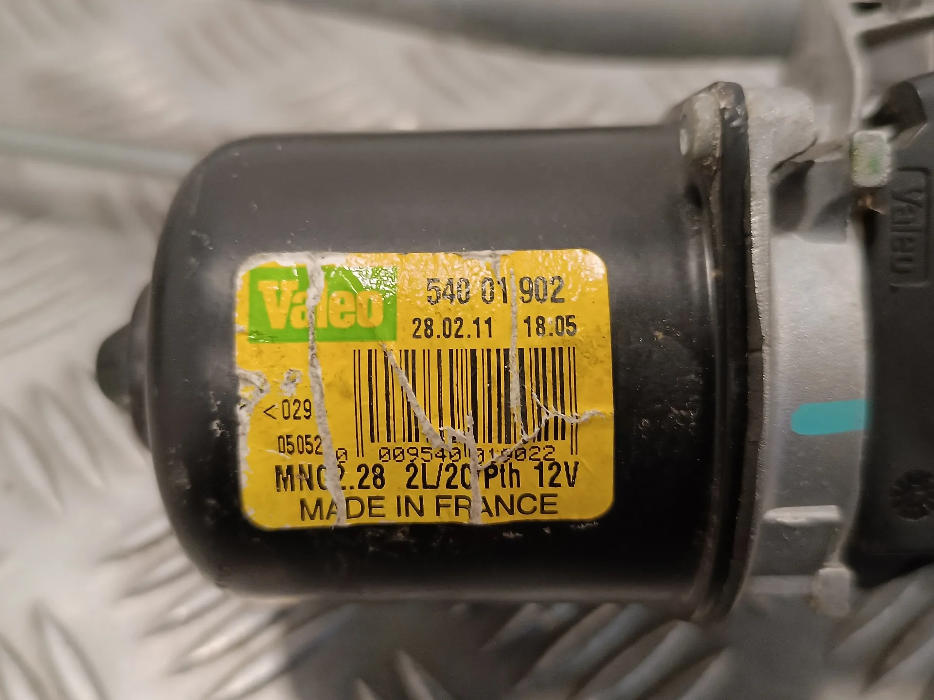 Motor Limpia Delantero para Renault Kangoo