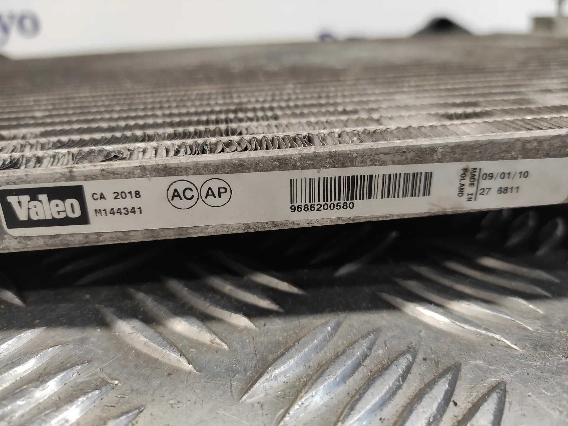 Condensador / Radiador Aire Acondicionado para Citroën C5 Berlina