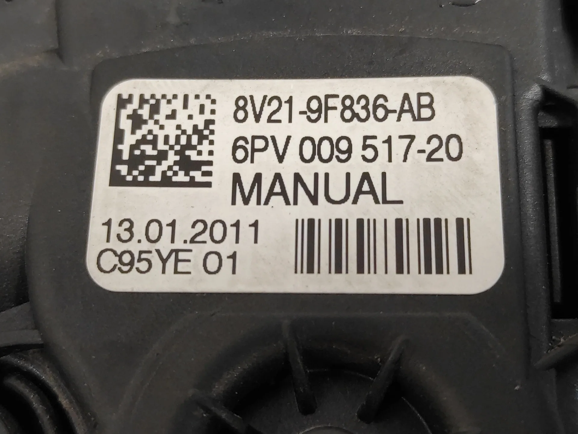Pedal Acelerador para Ford Fiesta (Cb1)