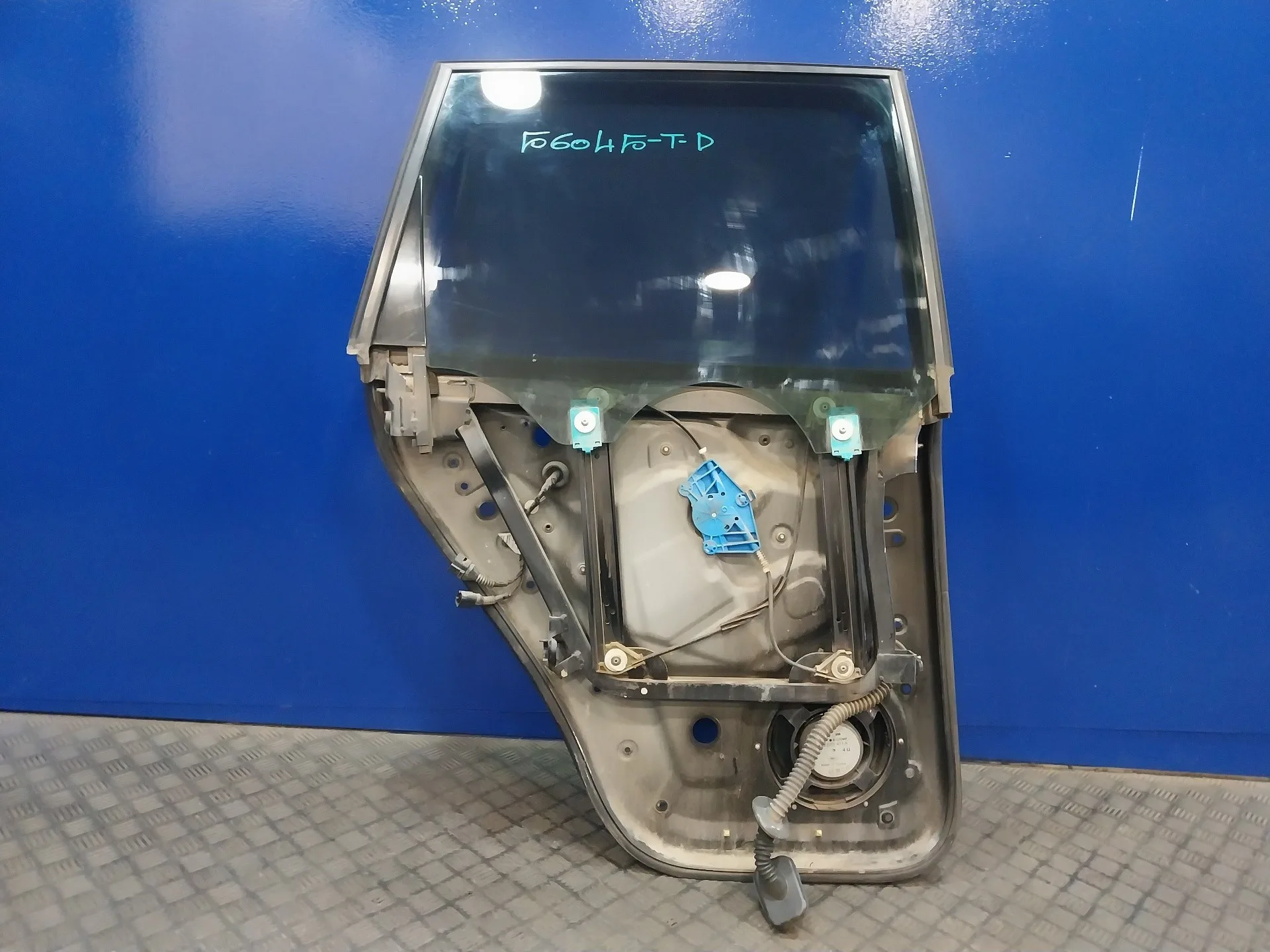 Elevalunas Trasero Derecho para Porsche Cayenne (Typ 9Pa)
