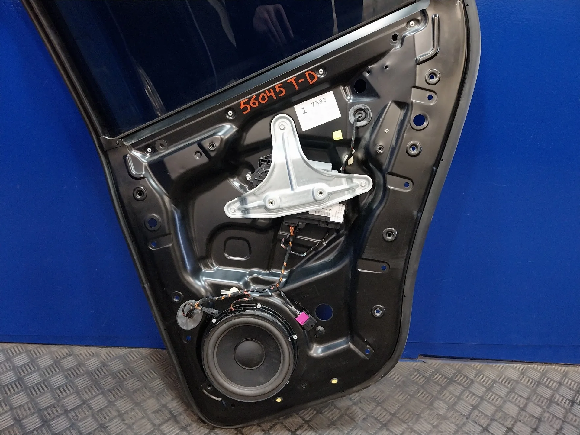 Elevalunas Trasero Derecho para Porsche Cayenne (Typ 9Pa)