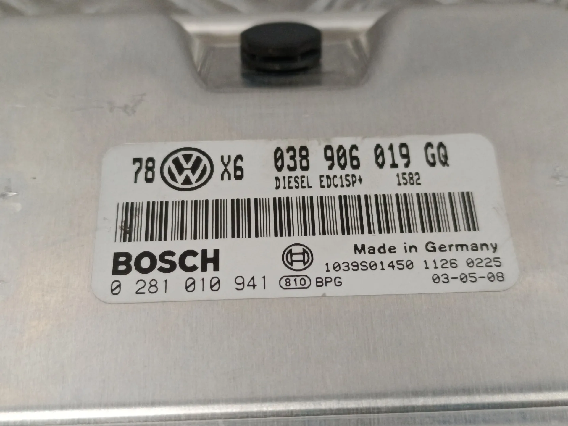 Centralita Motor Uce para Volkswagen Passat Berlina (3B3)