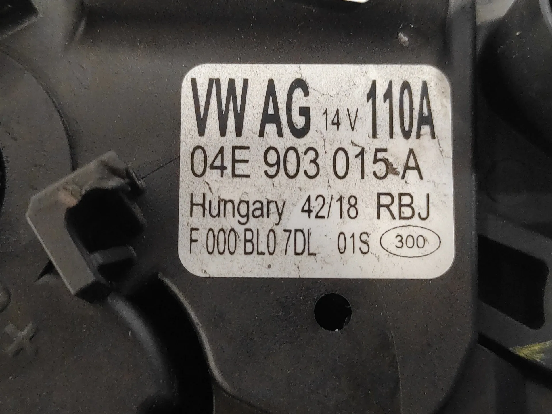 Alternador para Volkswagen Polo