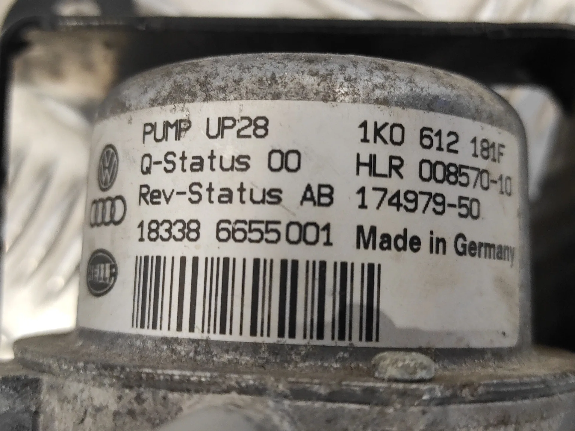 Depresor Freno / Bomba Vacio para Seat Ibiza (Kj1)