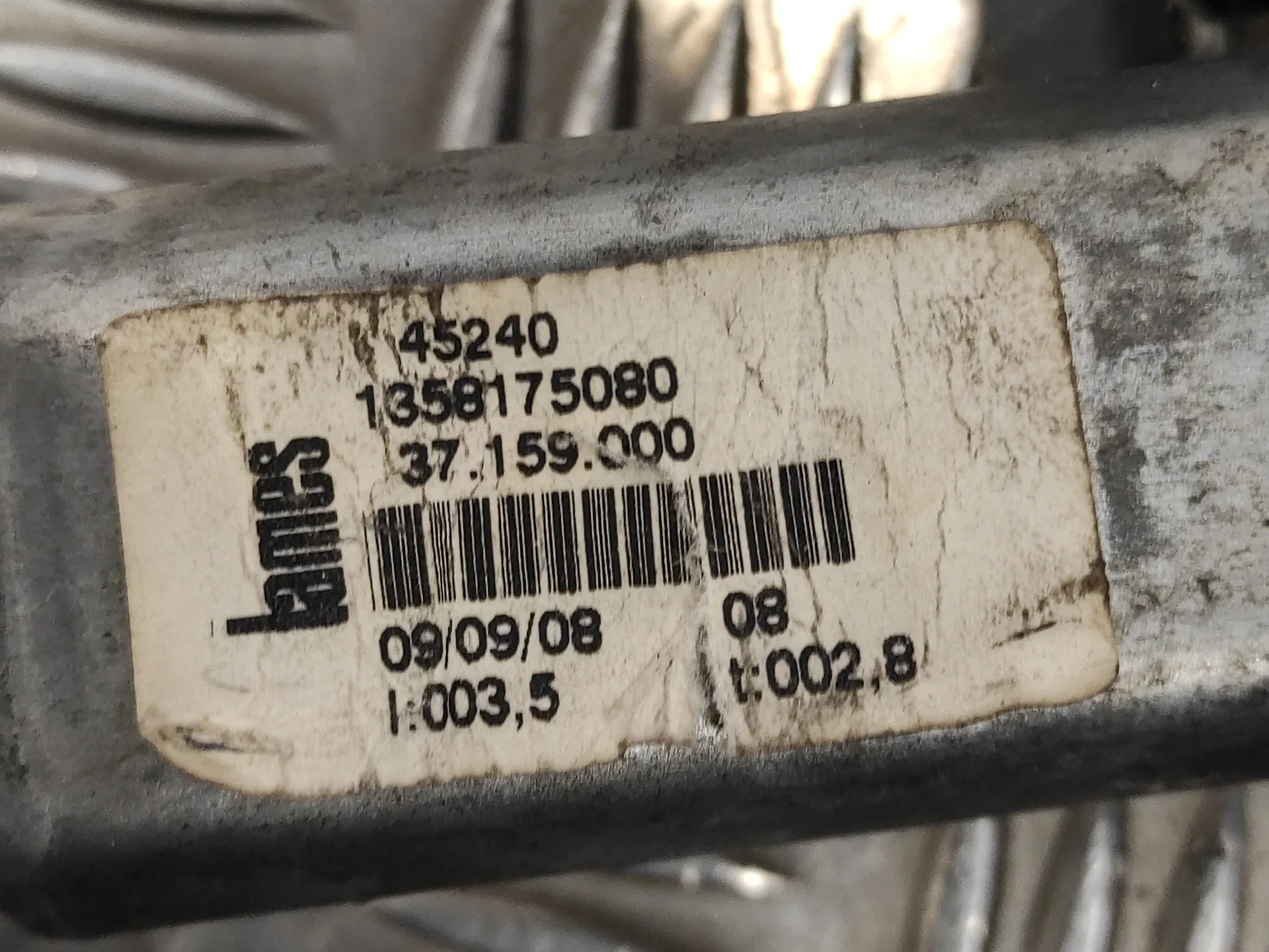 Elevalunas Delantero Derecho para Fiat Ducato Furgon