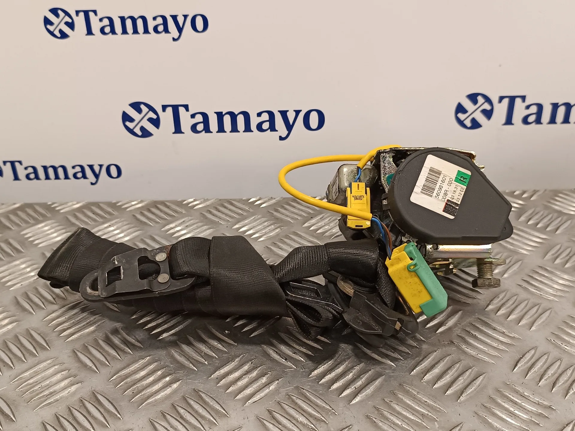 Cinturon Seguridad Delantero Derecho para Porsche Cayenne (Typ 9Pa)