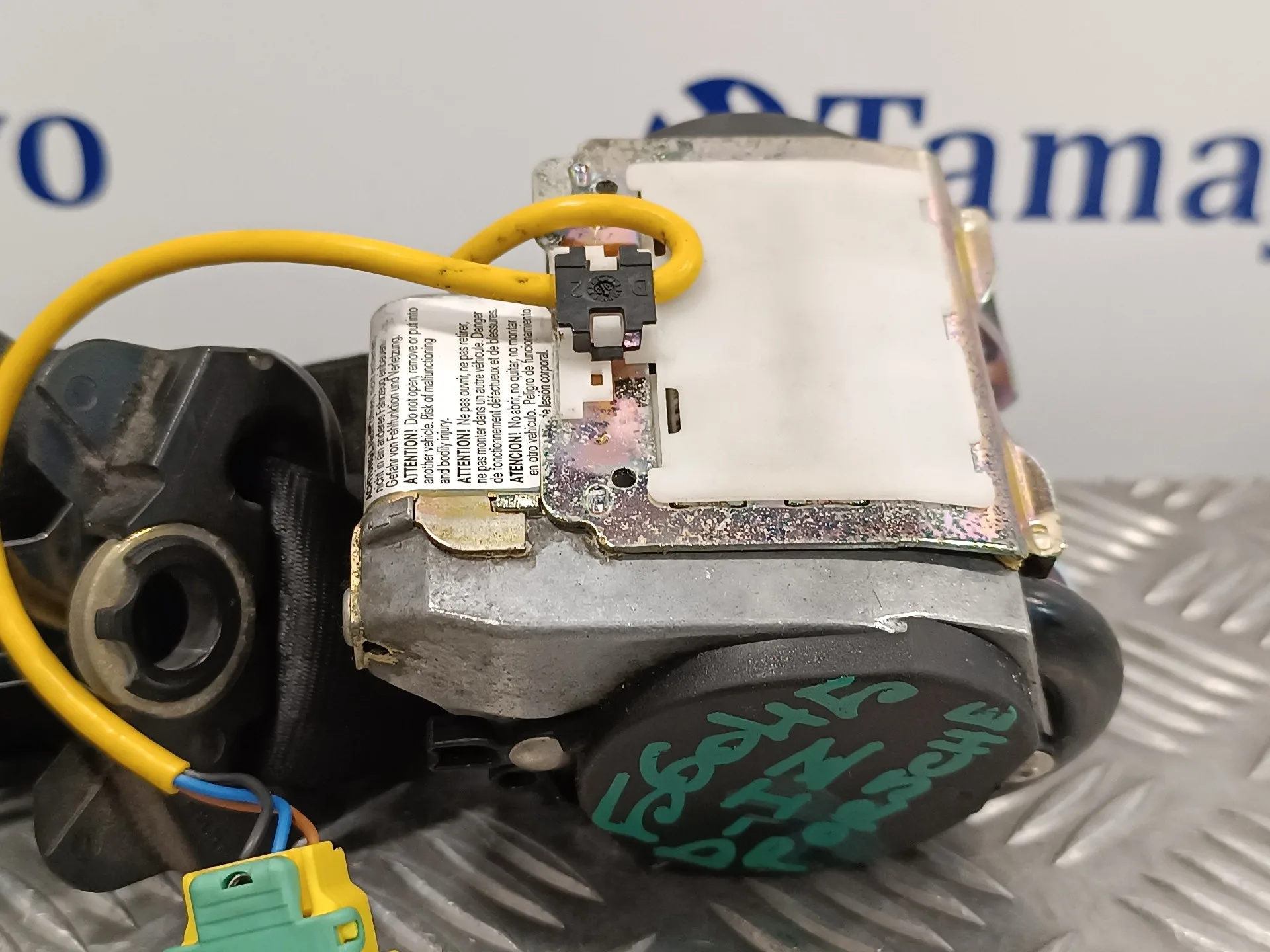 Cinturon Seguridad Delantero Izquierdo para Porsche Cayenne (Typ 9Pa)