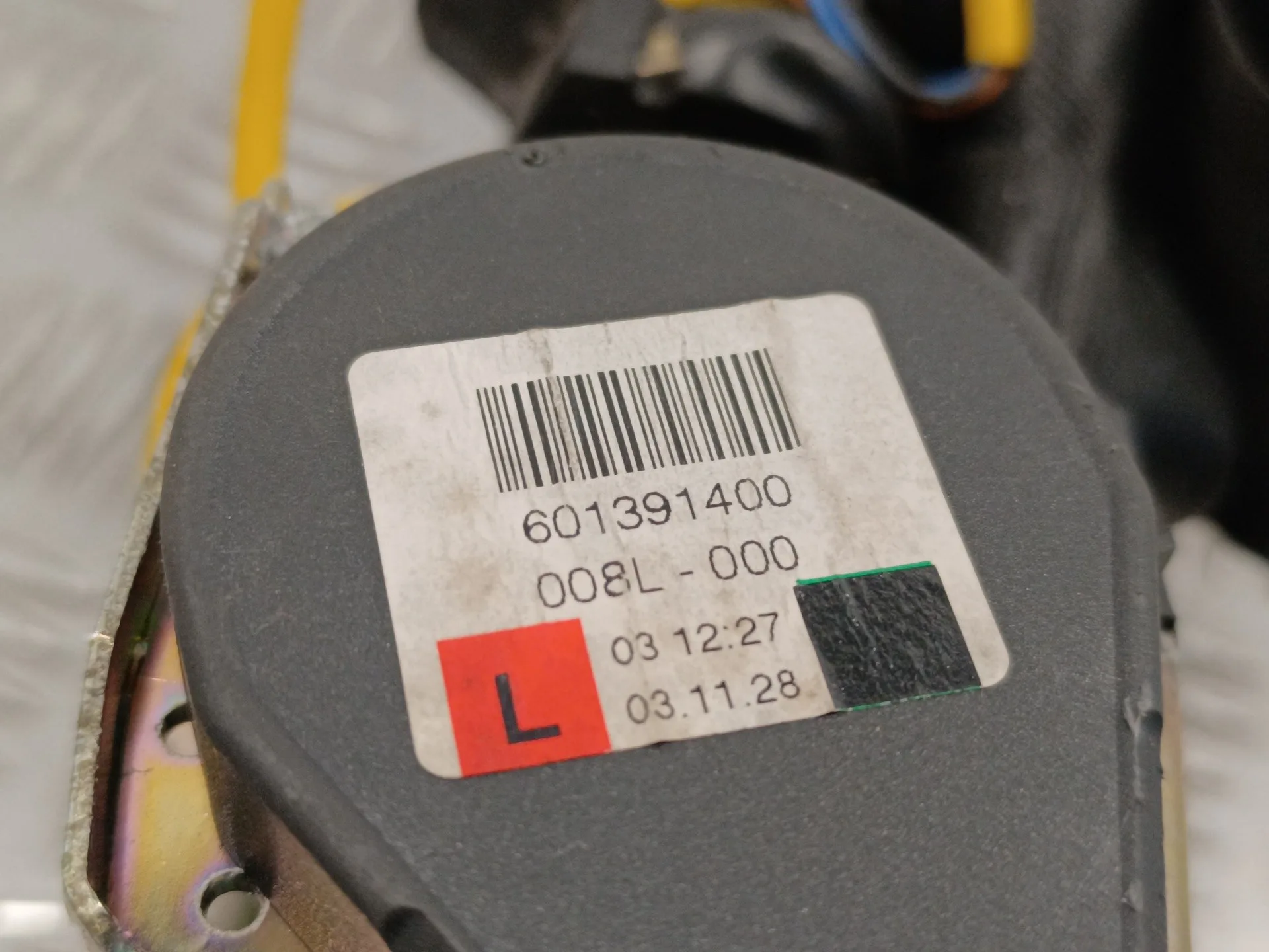Cinturon Seguridad Delantero Izquierdo para Porsche Cayenne (Typ 9Pa)