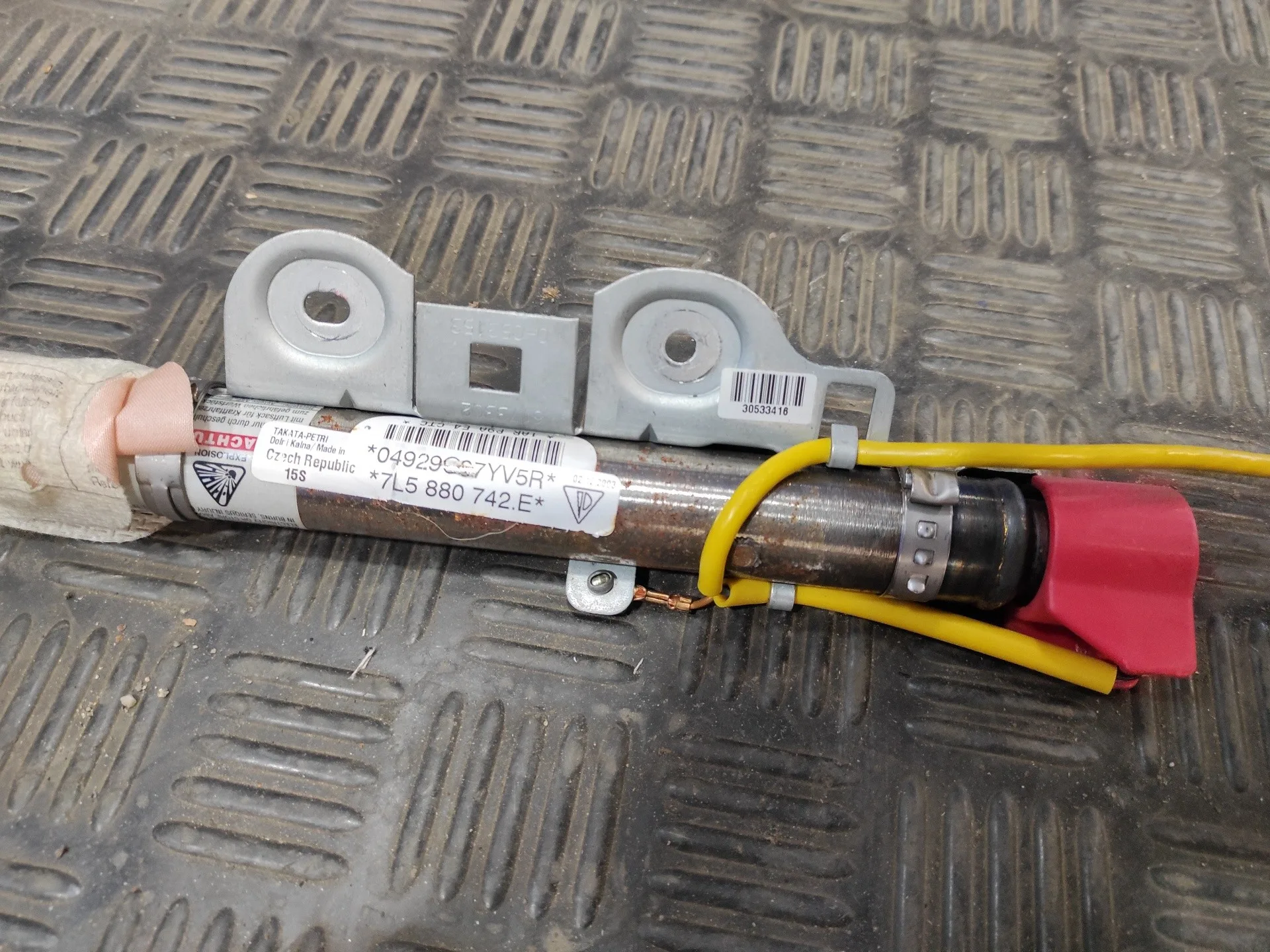 Airbag Cortina Delantero Derecho para Porsche Cayenne (Typ 9Pa)