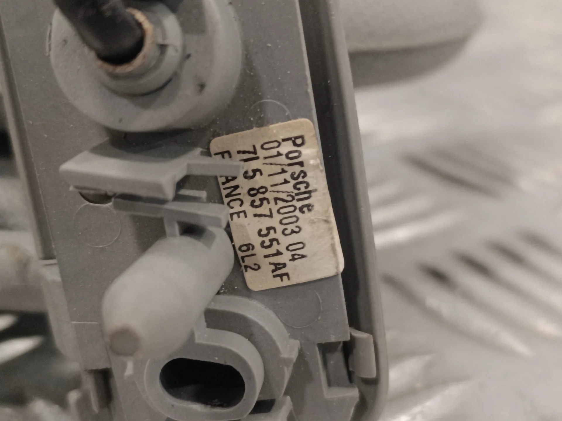Parasol Izquierdo para Porsche Cayenne (Typ 9Pa)