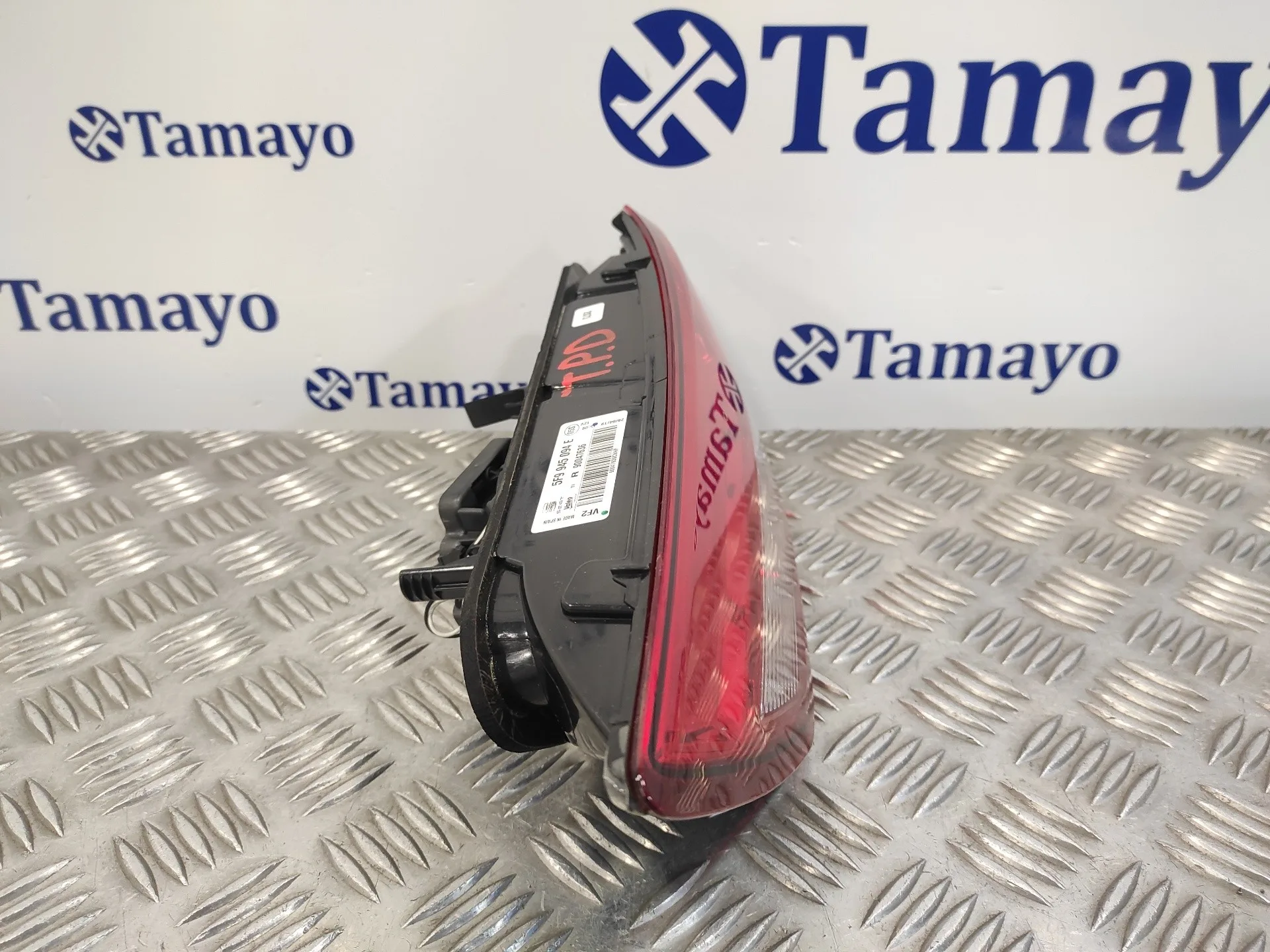 Piloto Trasero Derecho Porton para Seat Leon (5F1)