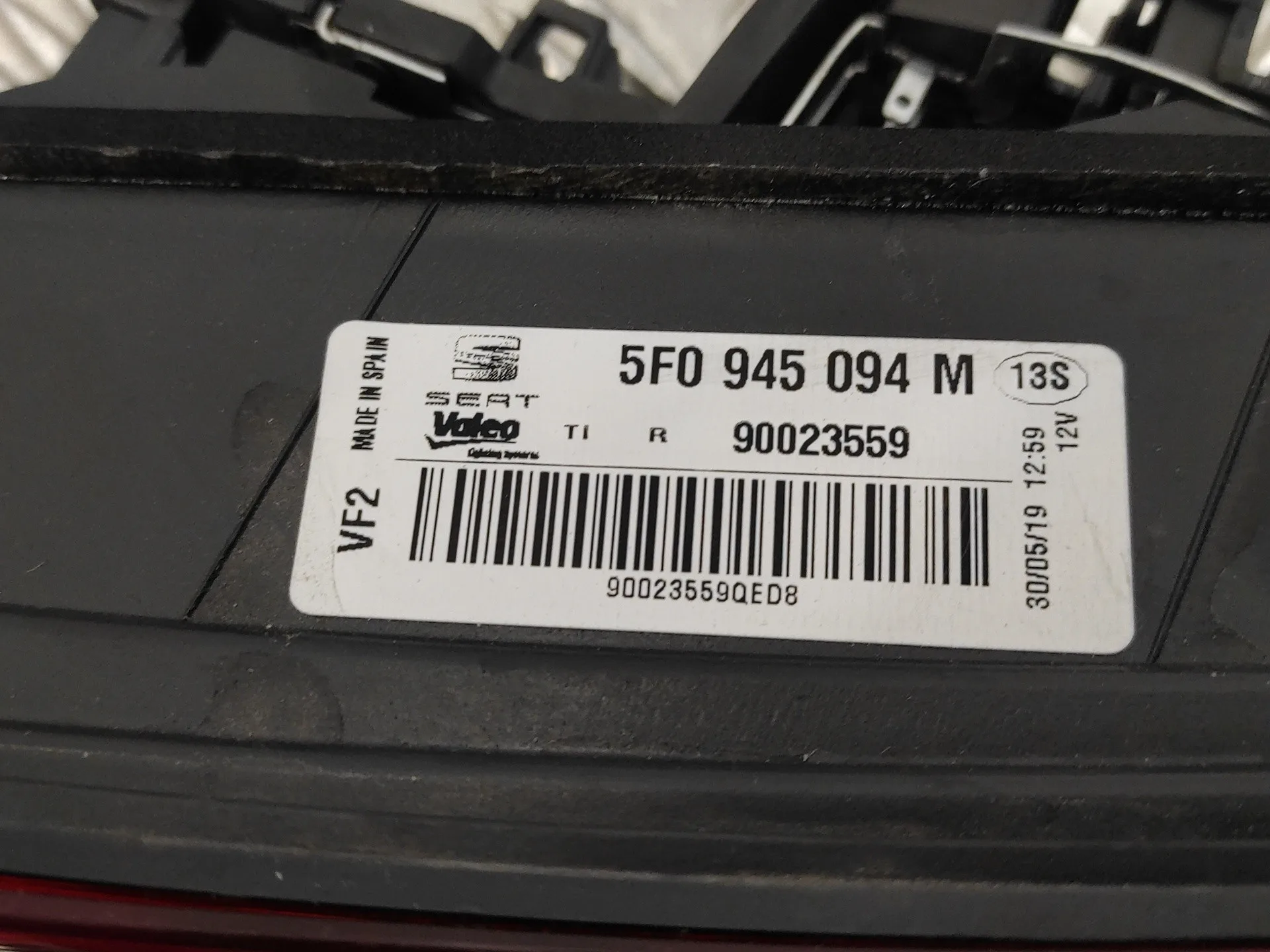 Piloto Trasero Derecho Porton para Seat Leon Sc (5F5)