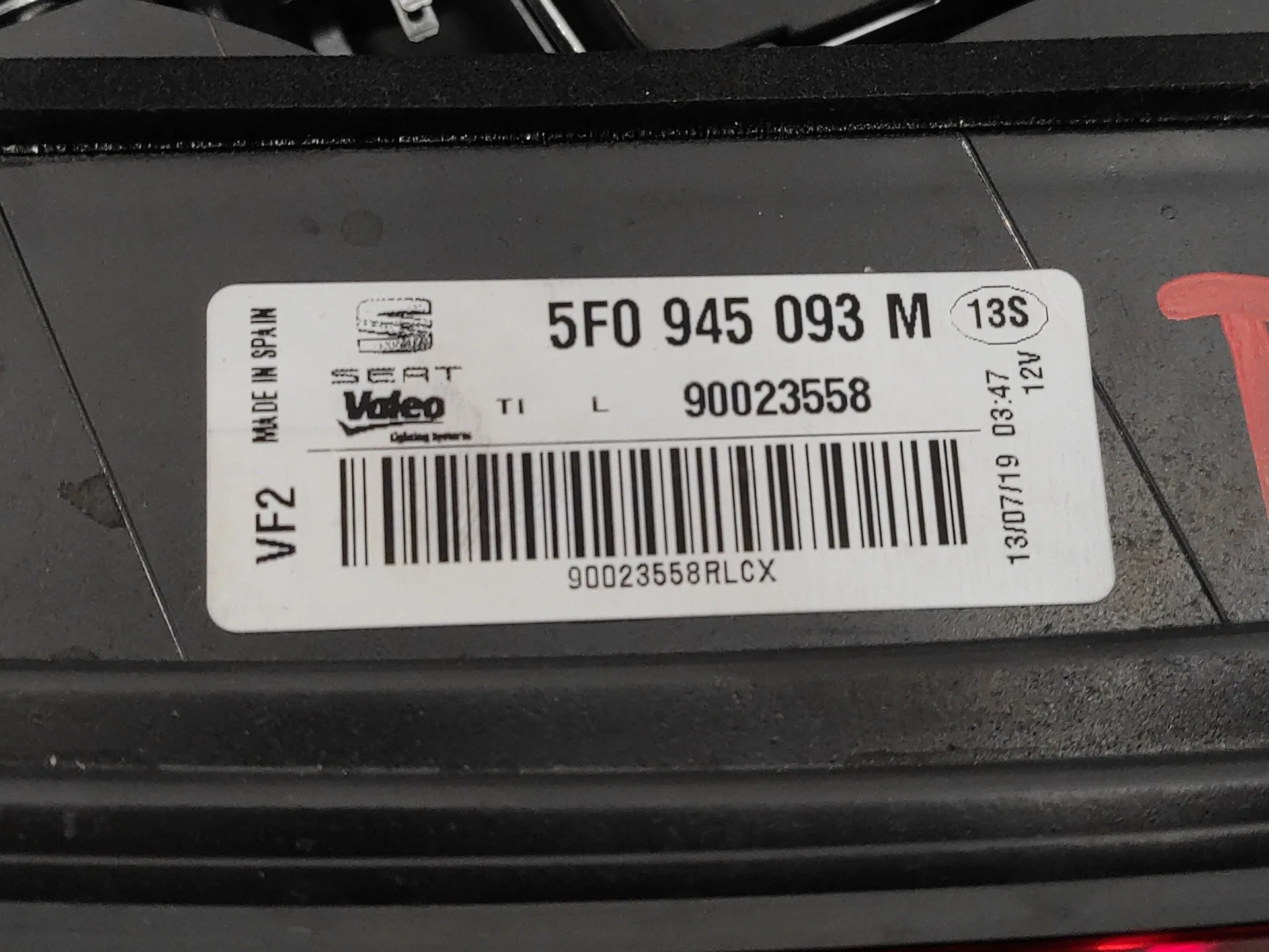 Piloto Trasero Izquierdo Porton para Seat Leon Sc (5F5)
