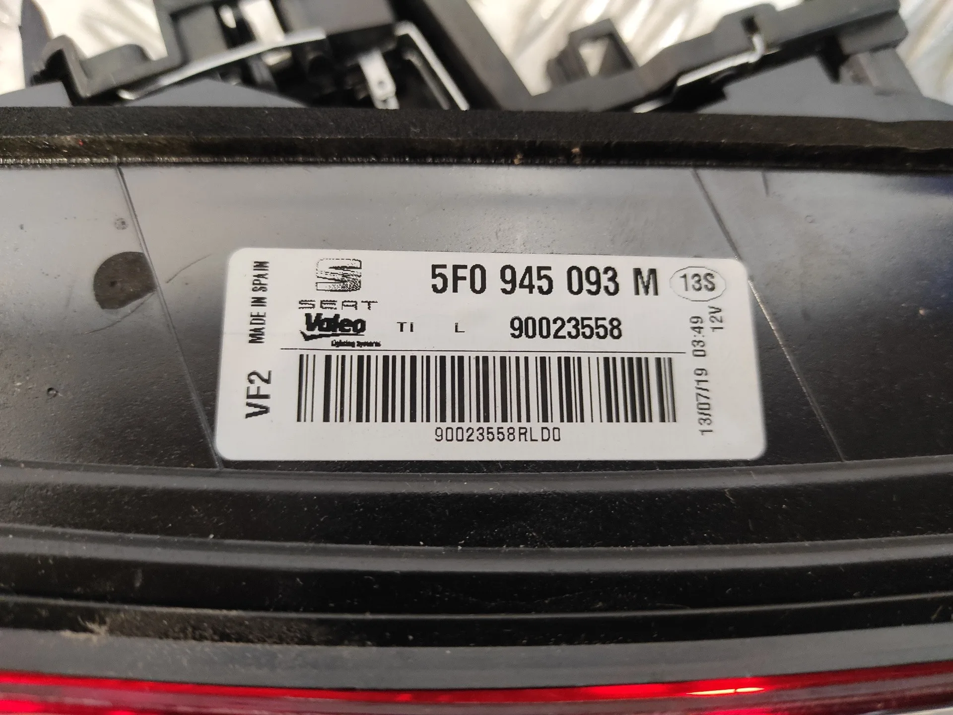 Piloto Trasero Izquierdo Porton para Seat Leon Sc (5F5)