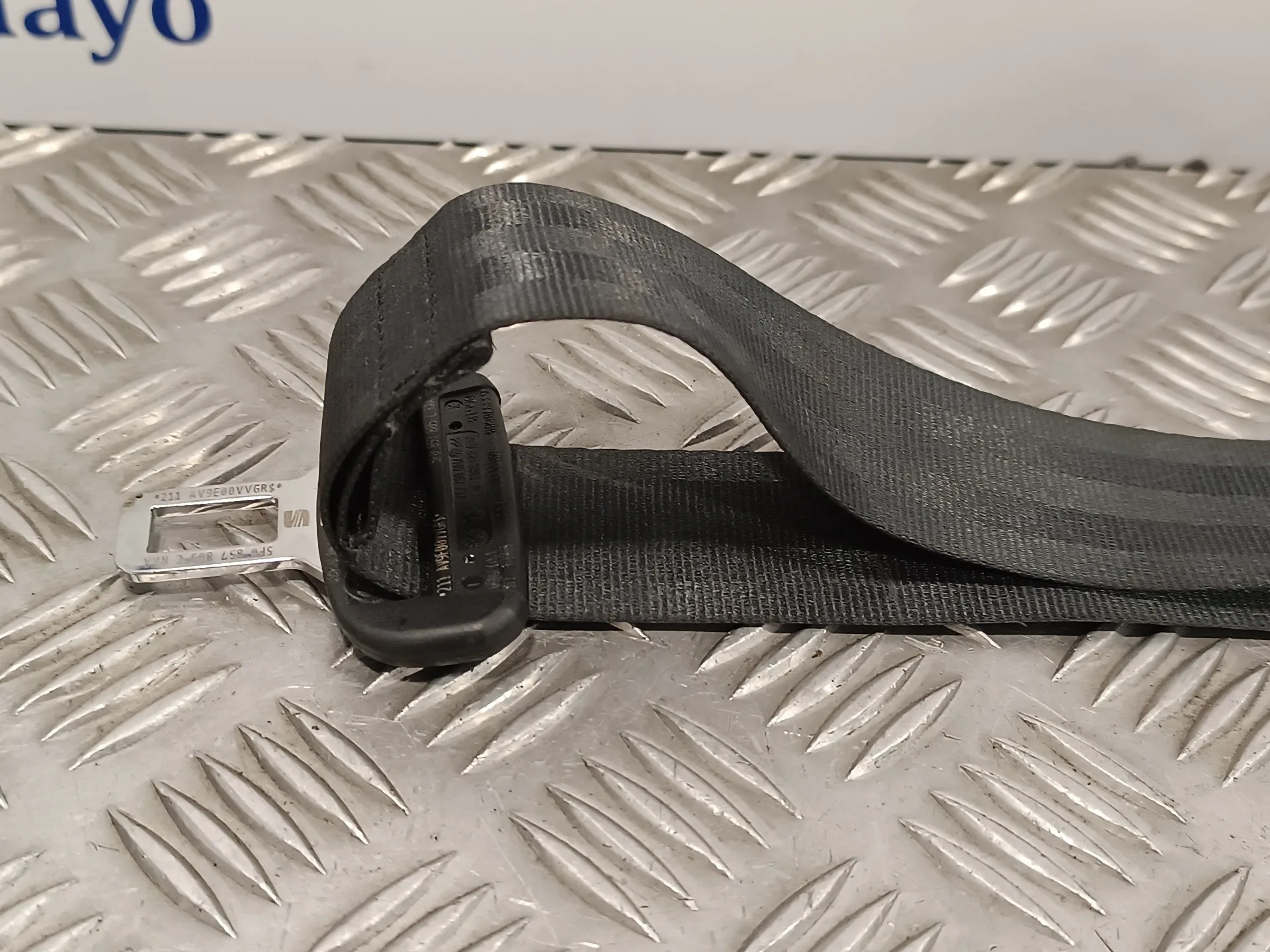 Cinturon Seguridad Trasero Derecho para Seat Leon (5F1)