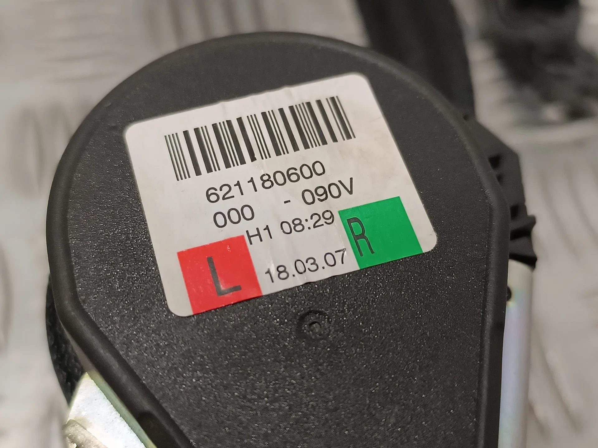 Cinturon Seguridad Trasero Derecho para Seat Leon (5F1)