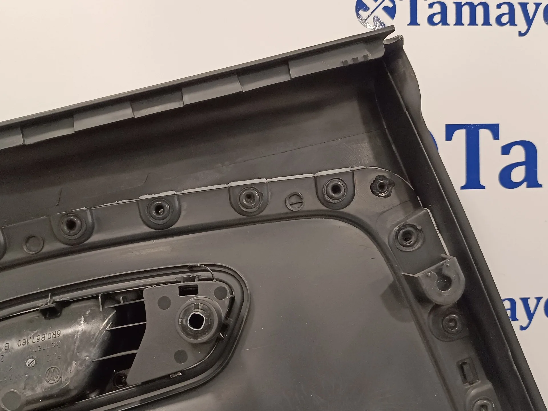 Guarnecido Puerta Trasera Derecha para Volkswagen Polo (6R1)