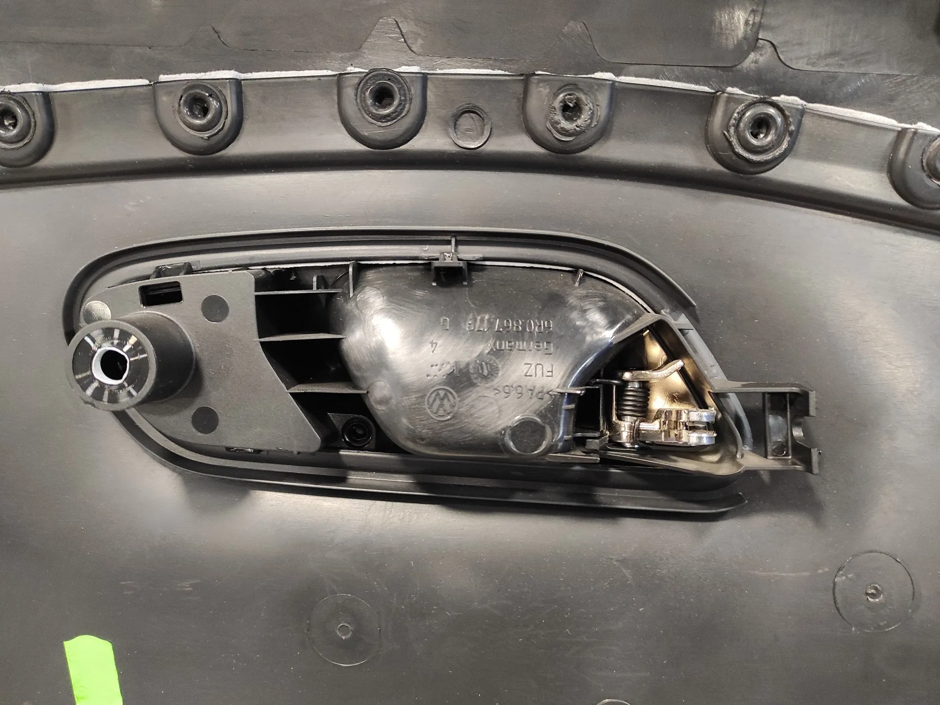 Guarnecido Puerta Trasera Izquierda para Volkswagen Polo (6R1)