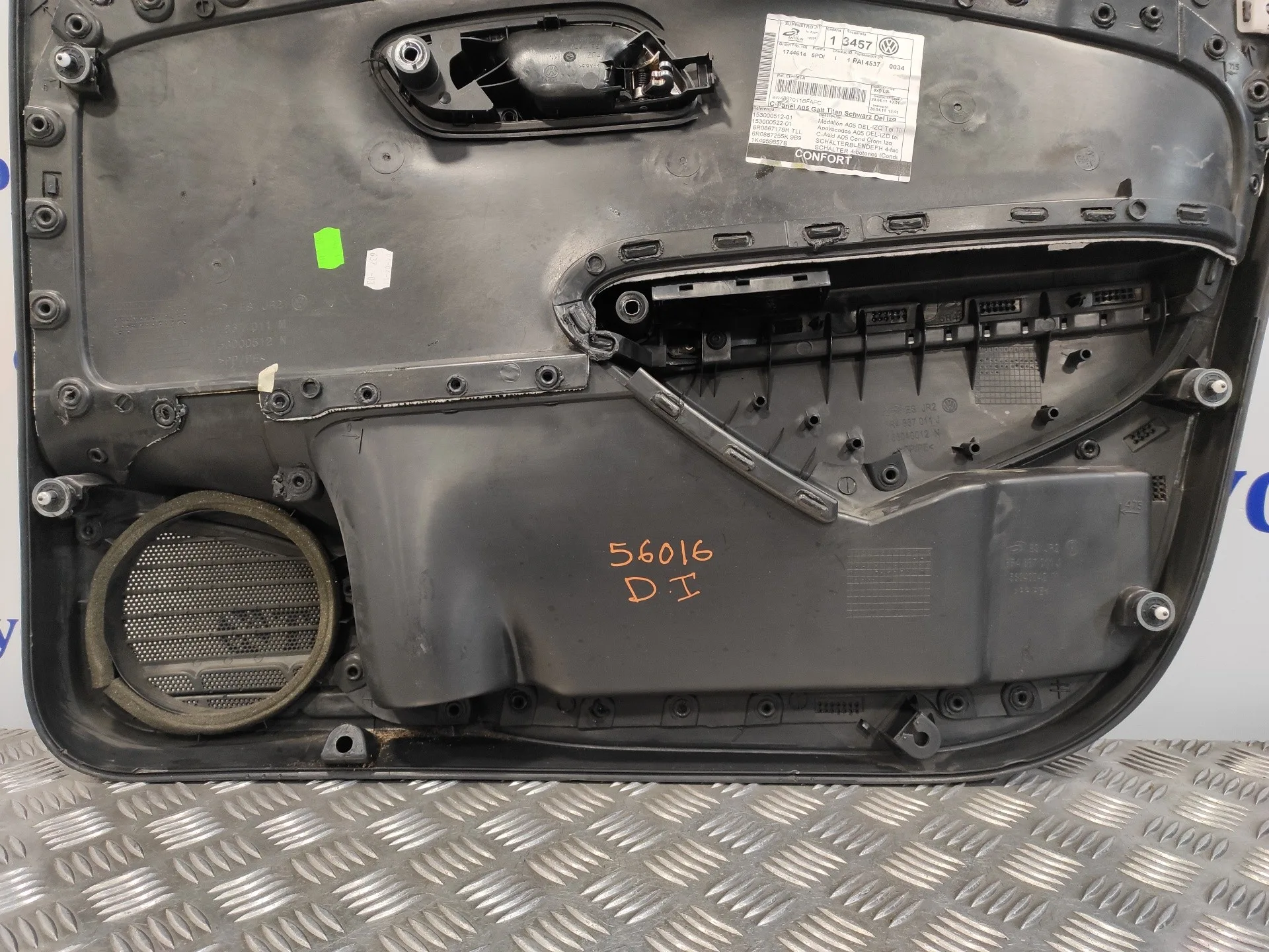 Guarnecido Puerta Delantera Izquierda para Volkswagen Polo (6R1)