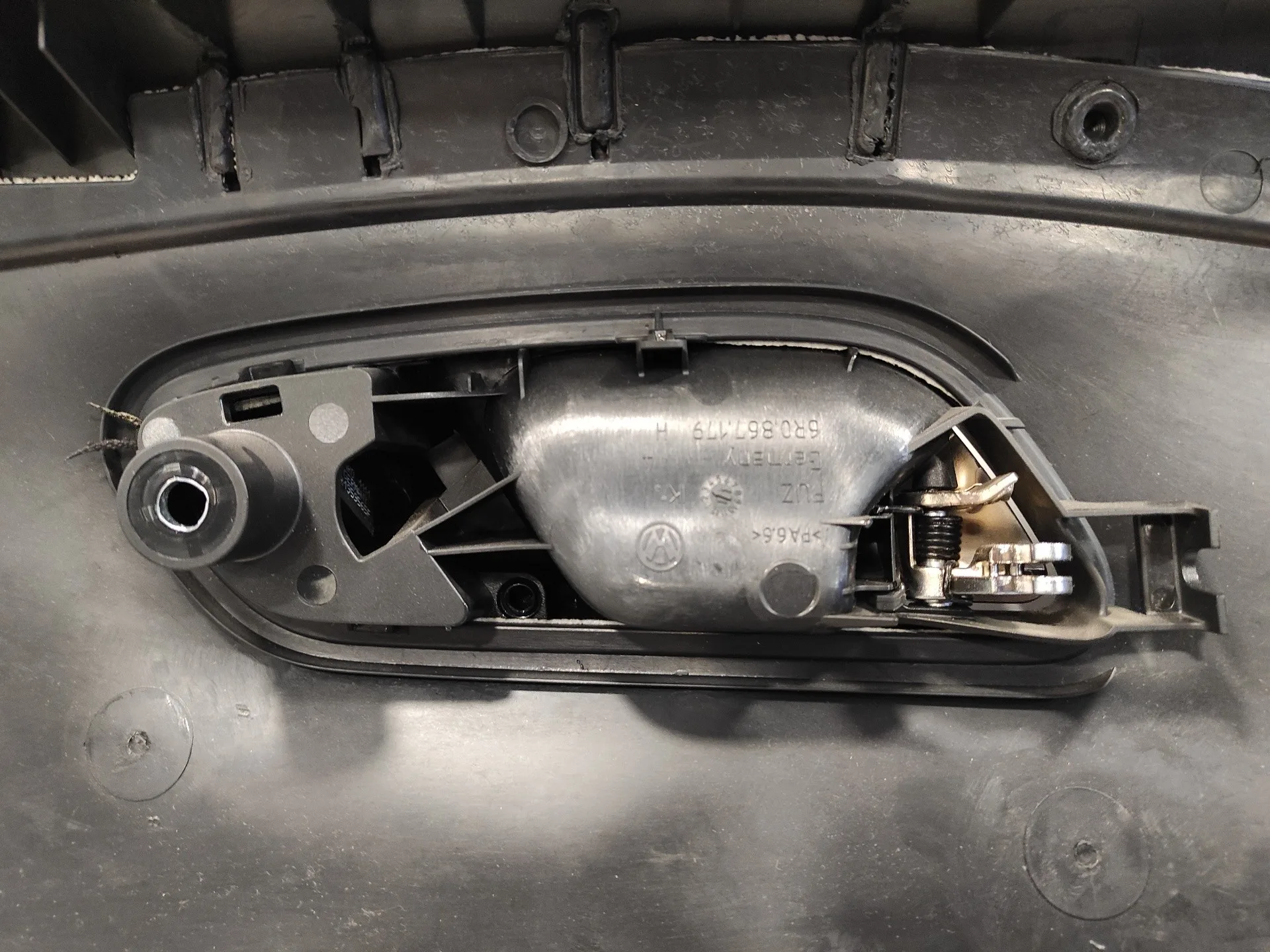 Guarnecido Puerta Delantera Izquierda para Volkswagen Polo (6R1)