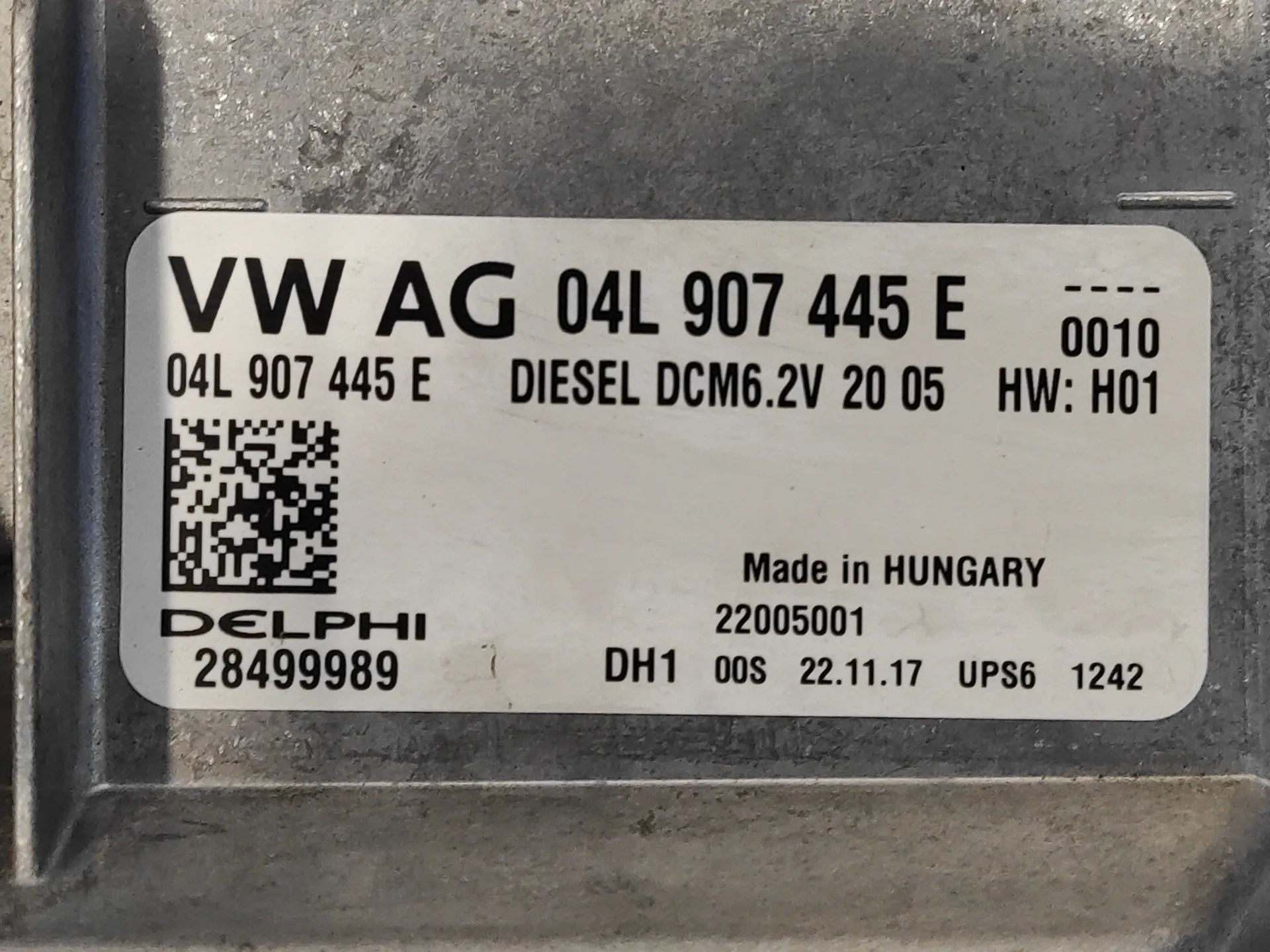 Centralita Motor Uce para Seat Ateca (Kh7)