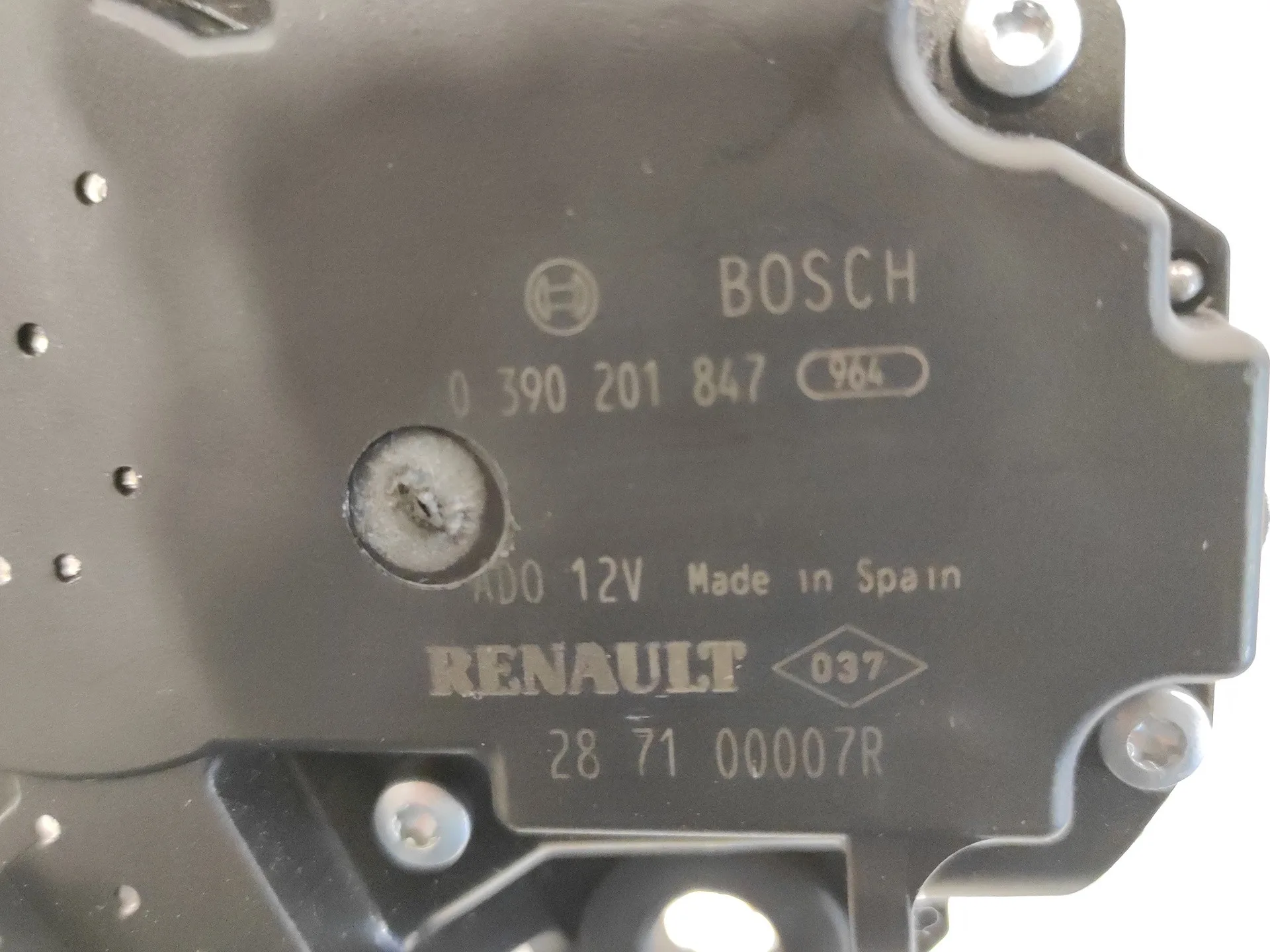 Motor Limpia Trasero para Renault Megane Iii Sport Tourer
