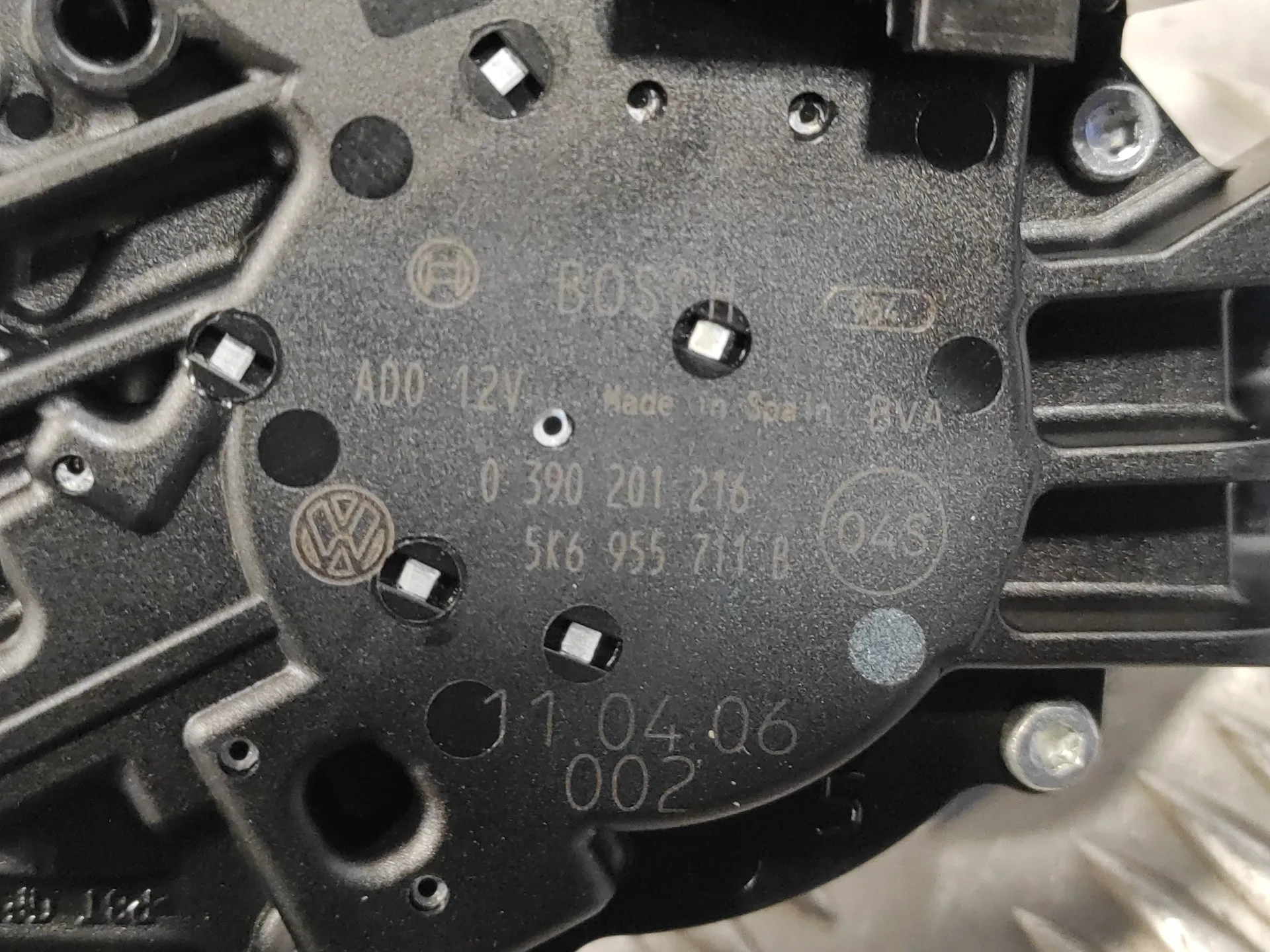 Motor Limpia Trasero para Volkswagen Polo (6R1)