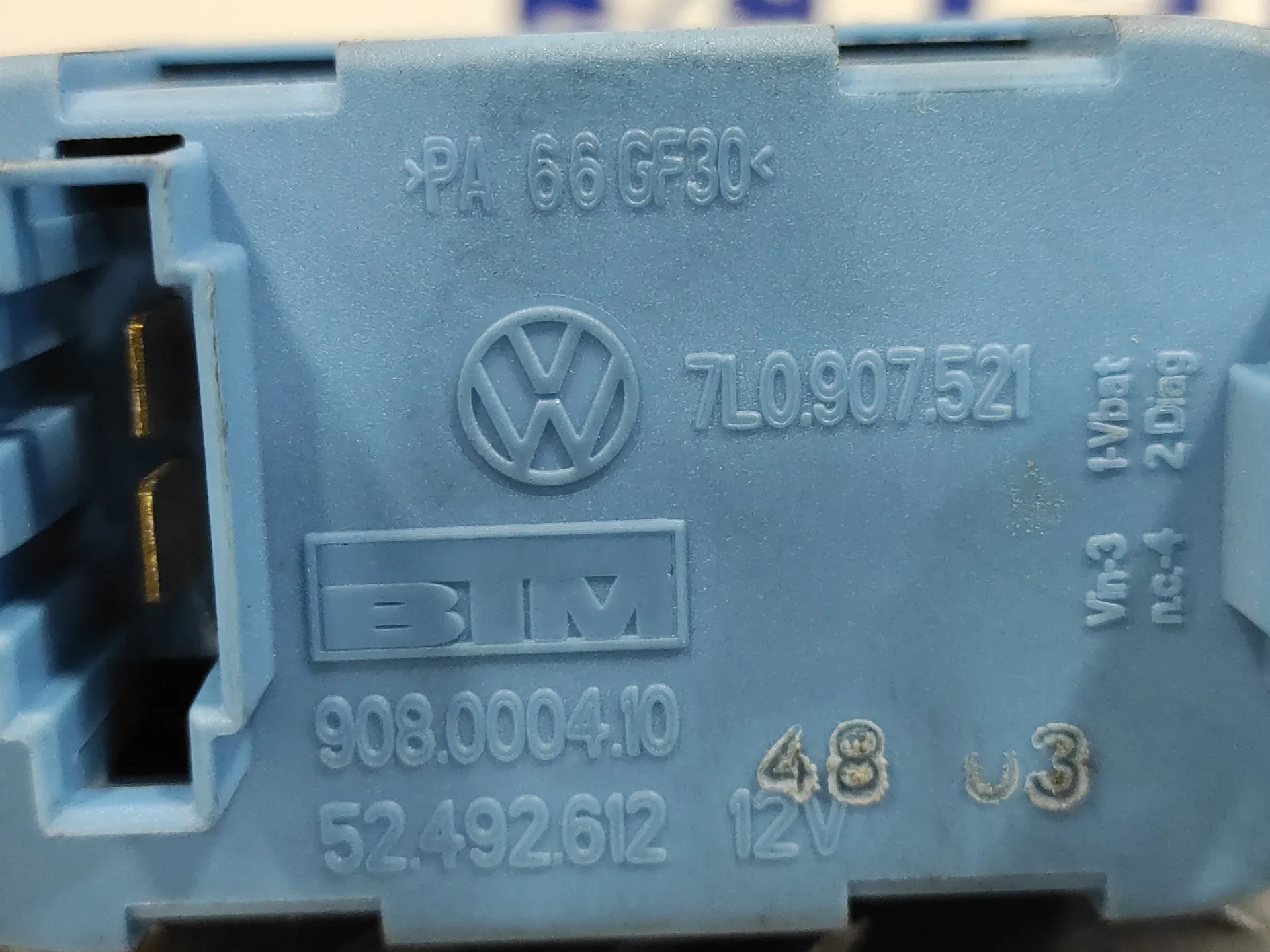Resistencia Calefaccion para Porsche Cayenne (Typ 9Pa)