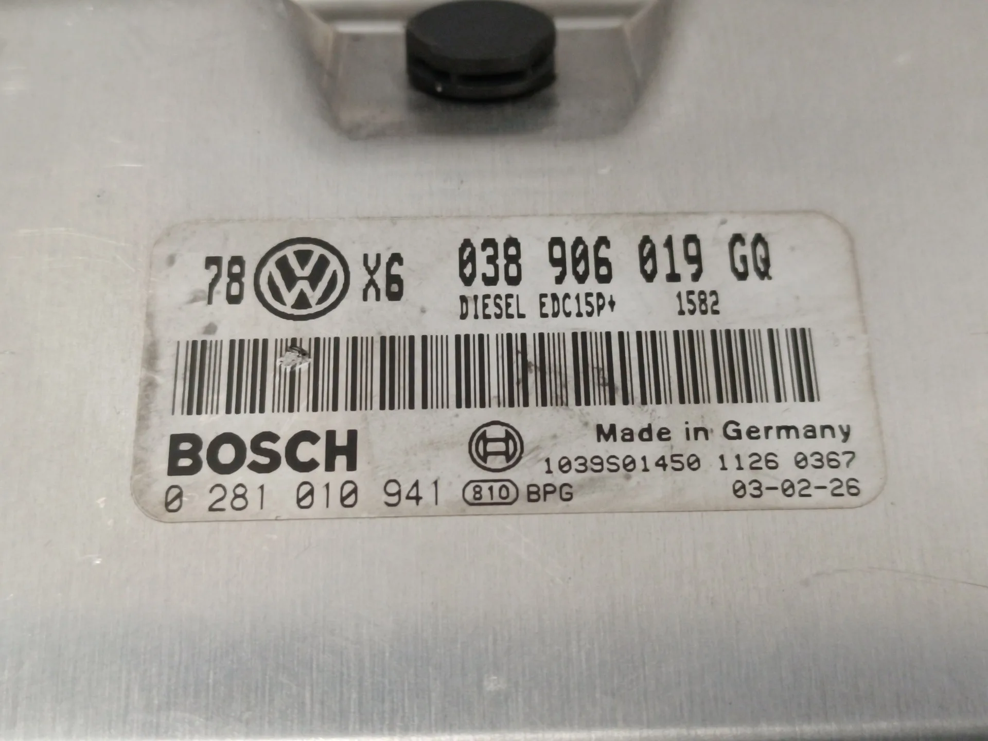 Centralita Motor Uce para Volkswagen Passat Variant (3B6)