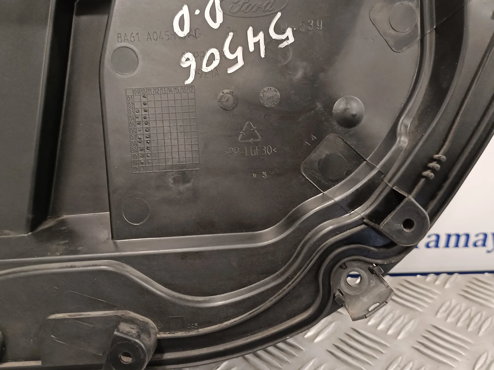 Elevalunas Delantero Derecho para Ford Fiesta (Cb1)
