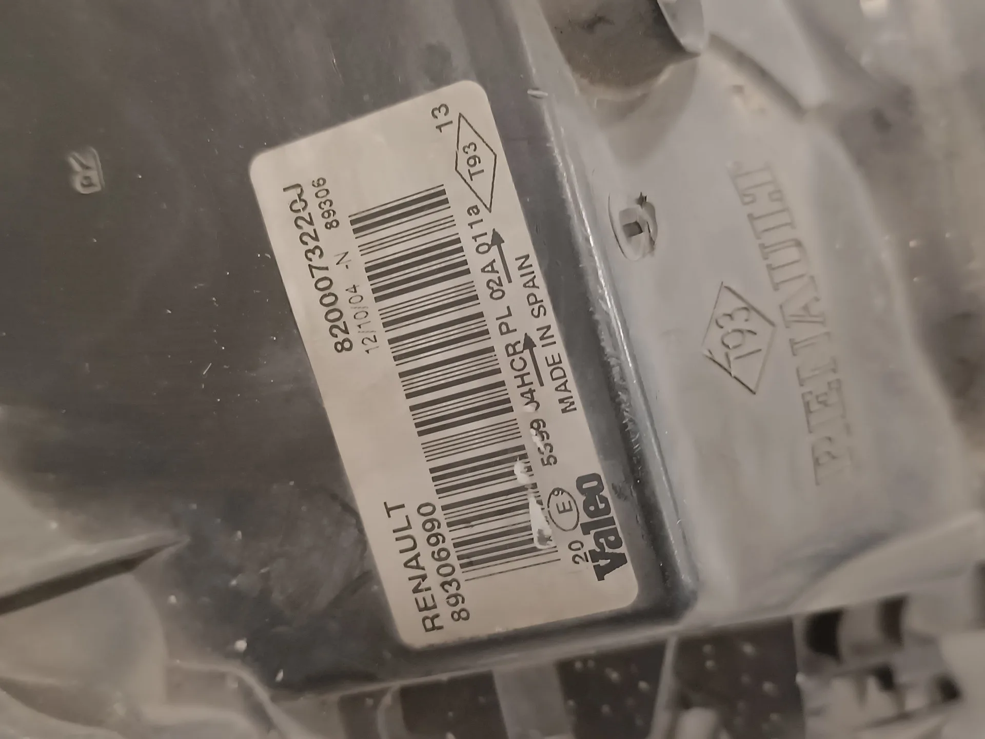 Faro Izquierdo para Renault Megane Ii Classic Berlina