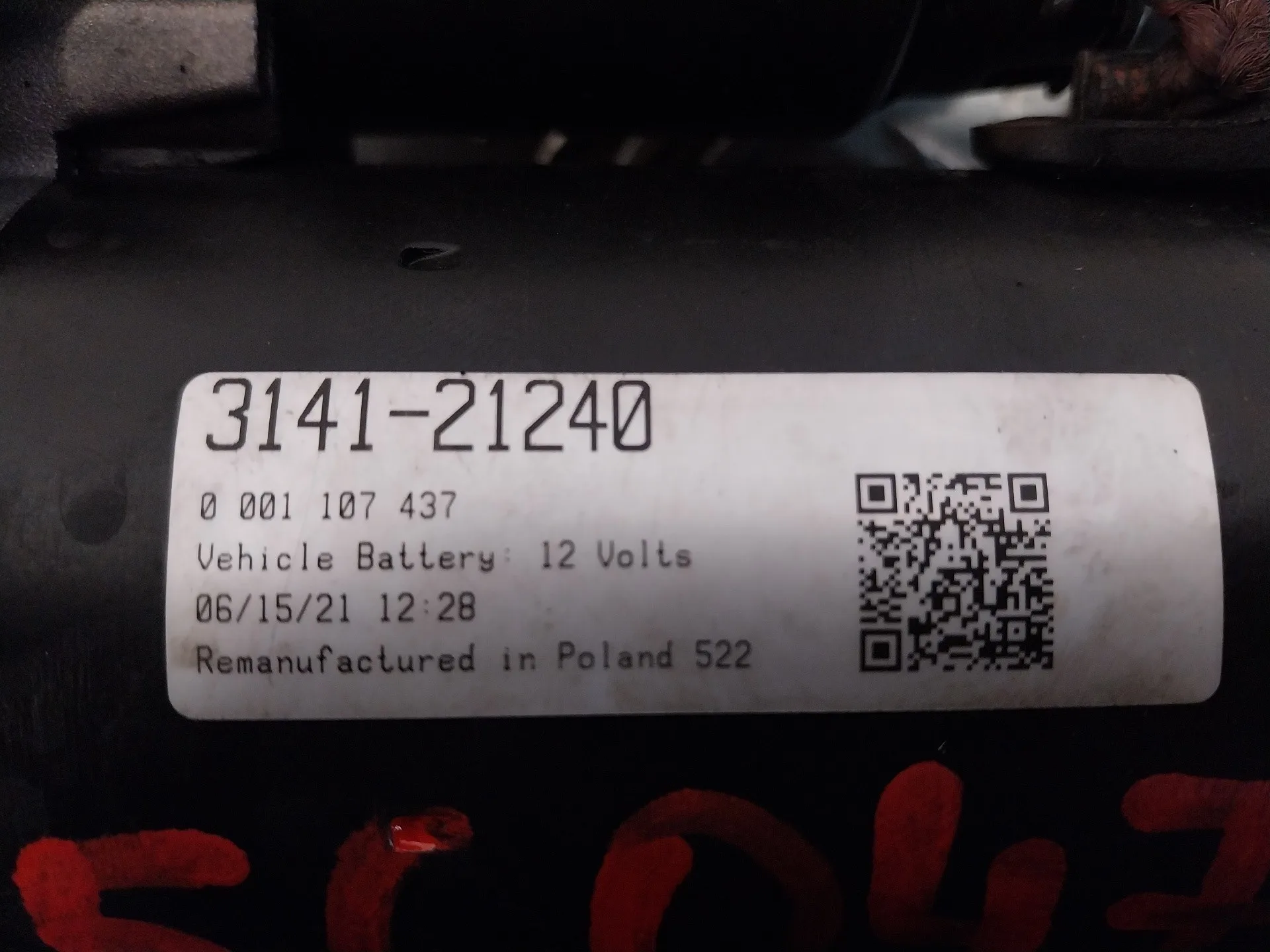 Motor Arranque para Opel Combo (Corsa C)