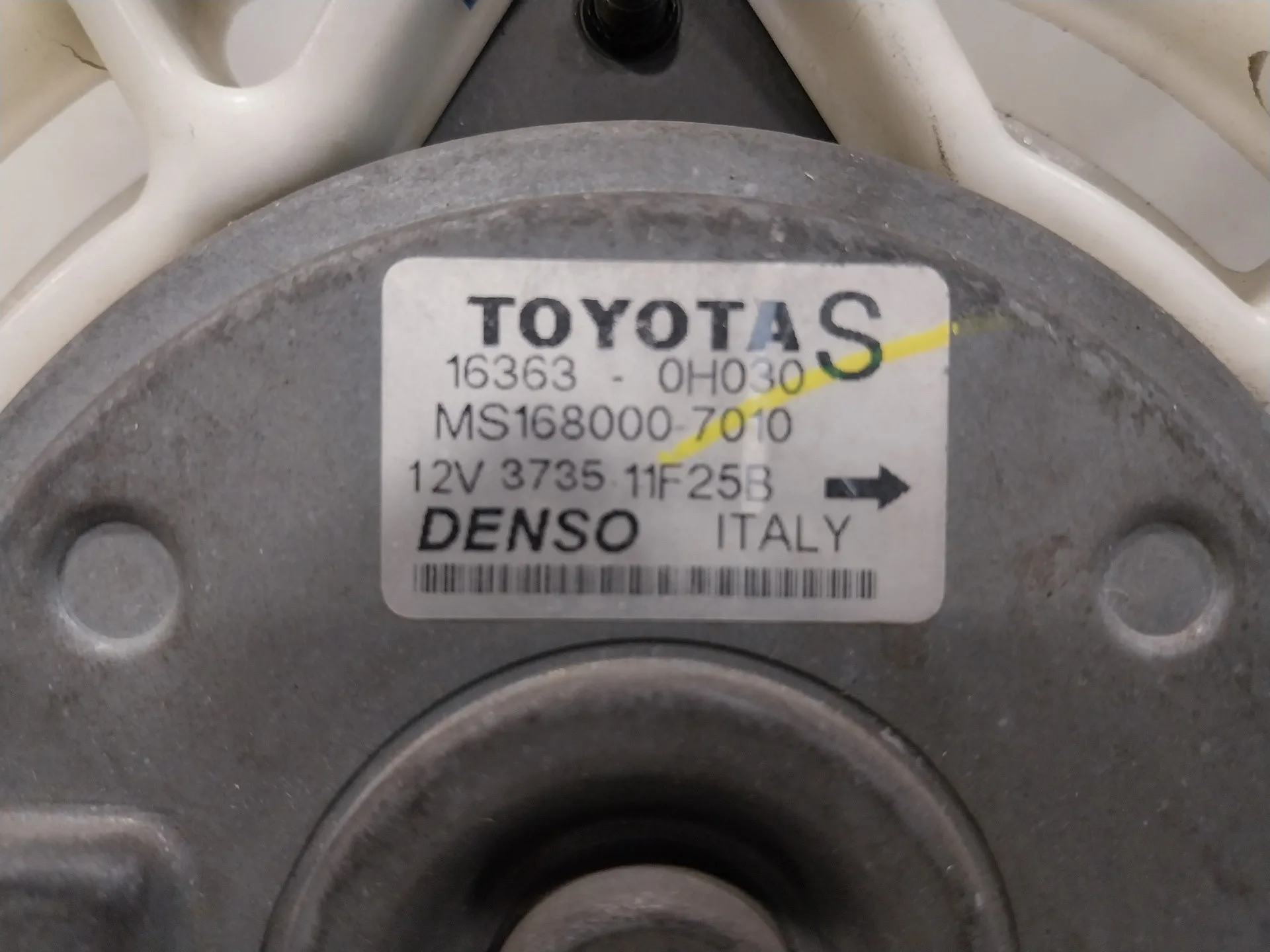 Electroventilador para Toyota Corolla Verso (R1)