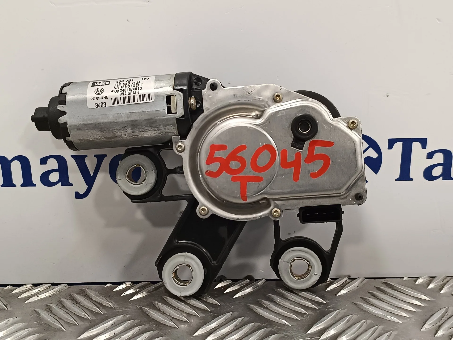 Motor Limpia Trasero para Porsche Cayenne (Typ 9Pa)