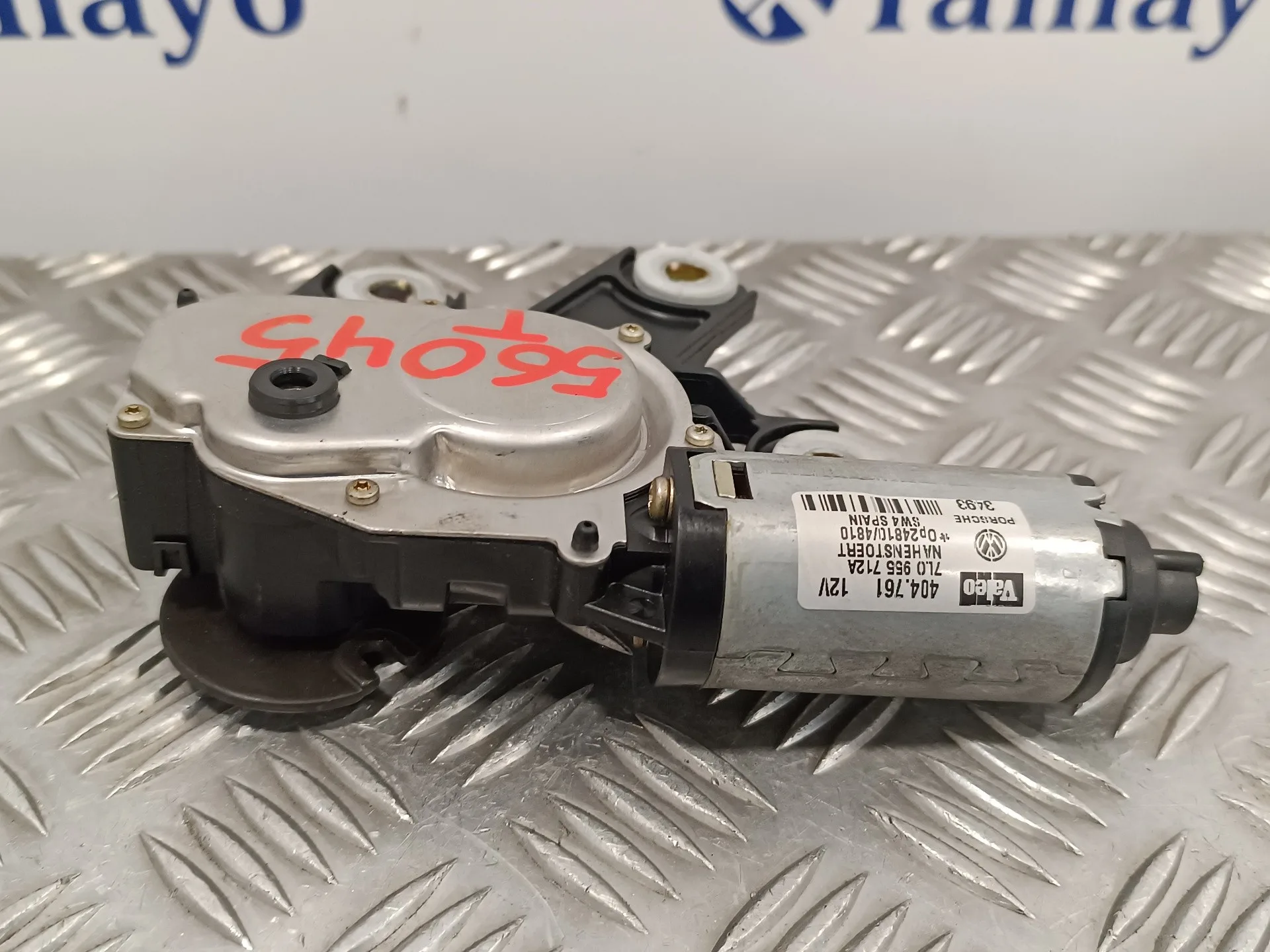 Motor Limpia Trasero para Porsche Cayenne (Typ 9Pa)