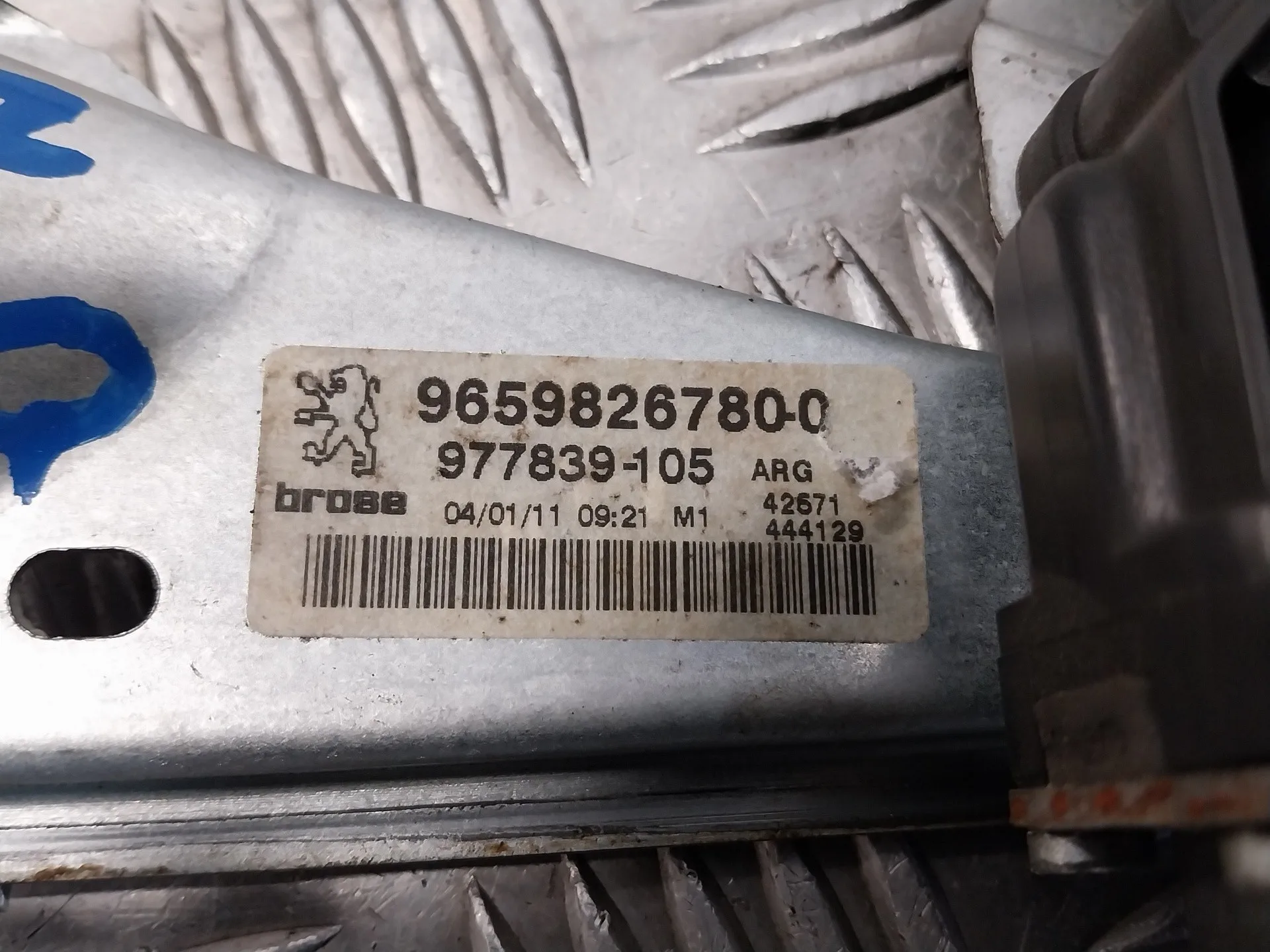 Elevalunas Trasero Izquierdo para Peugeot 308