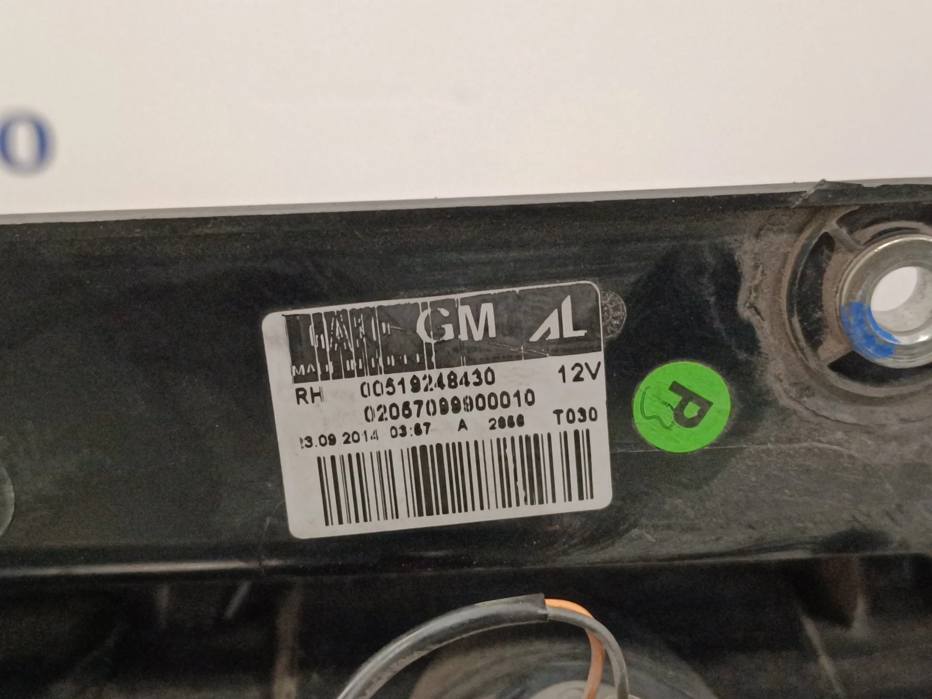 Piloto Trasero Derecho para Opel Combo D