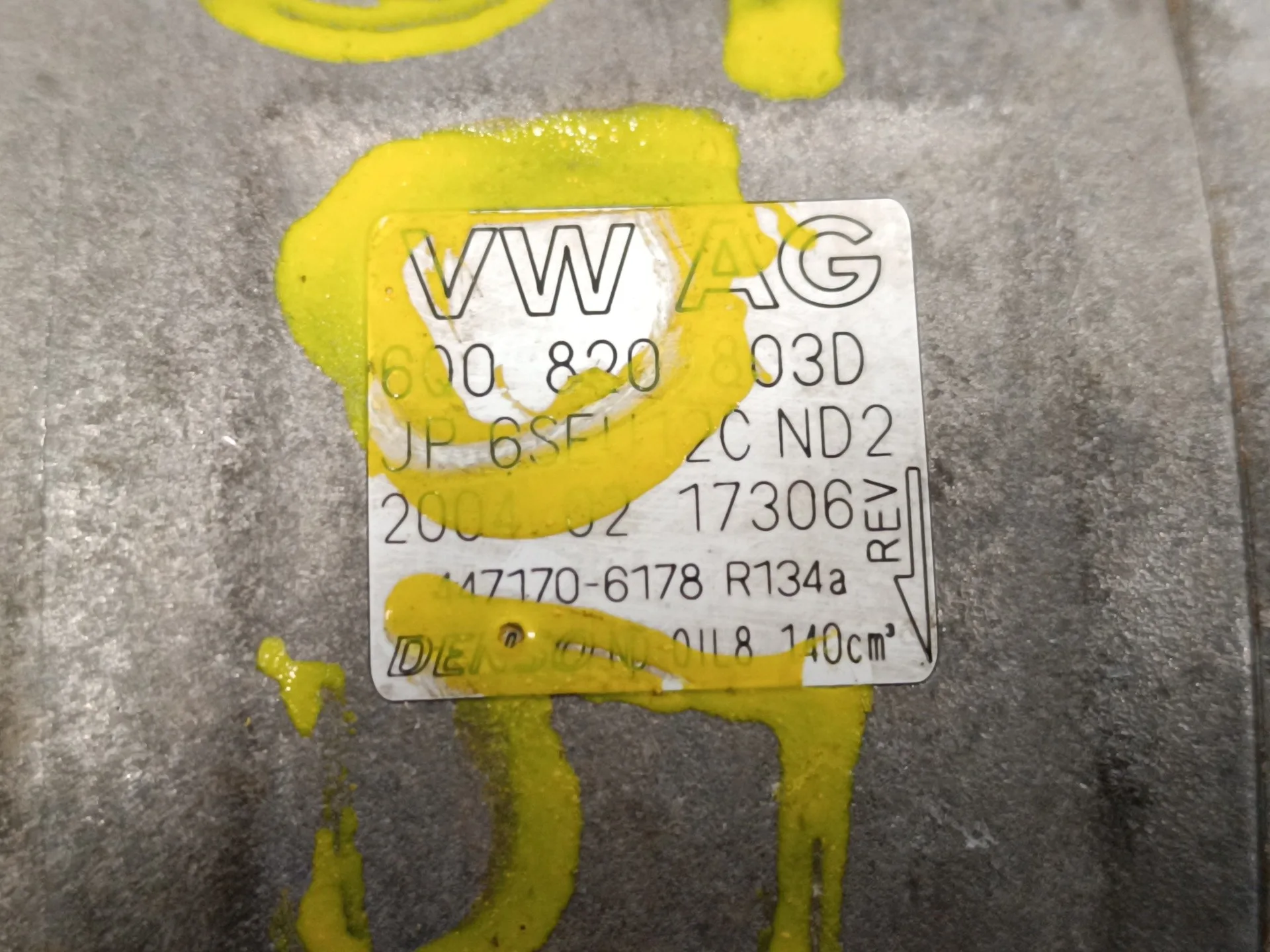 Compresor Aire Acondicionado para Seat Ibiza (6L1)