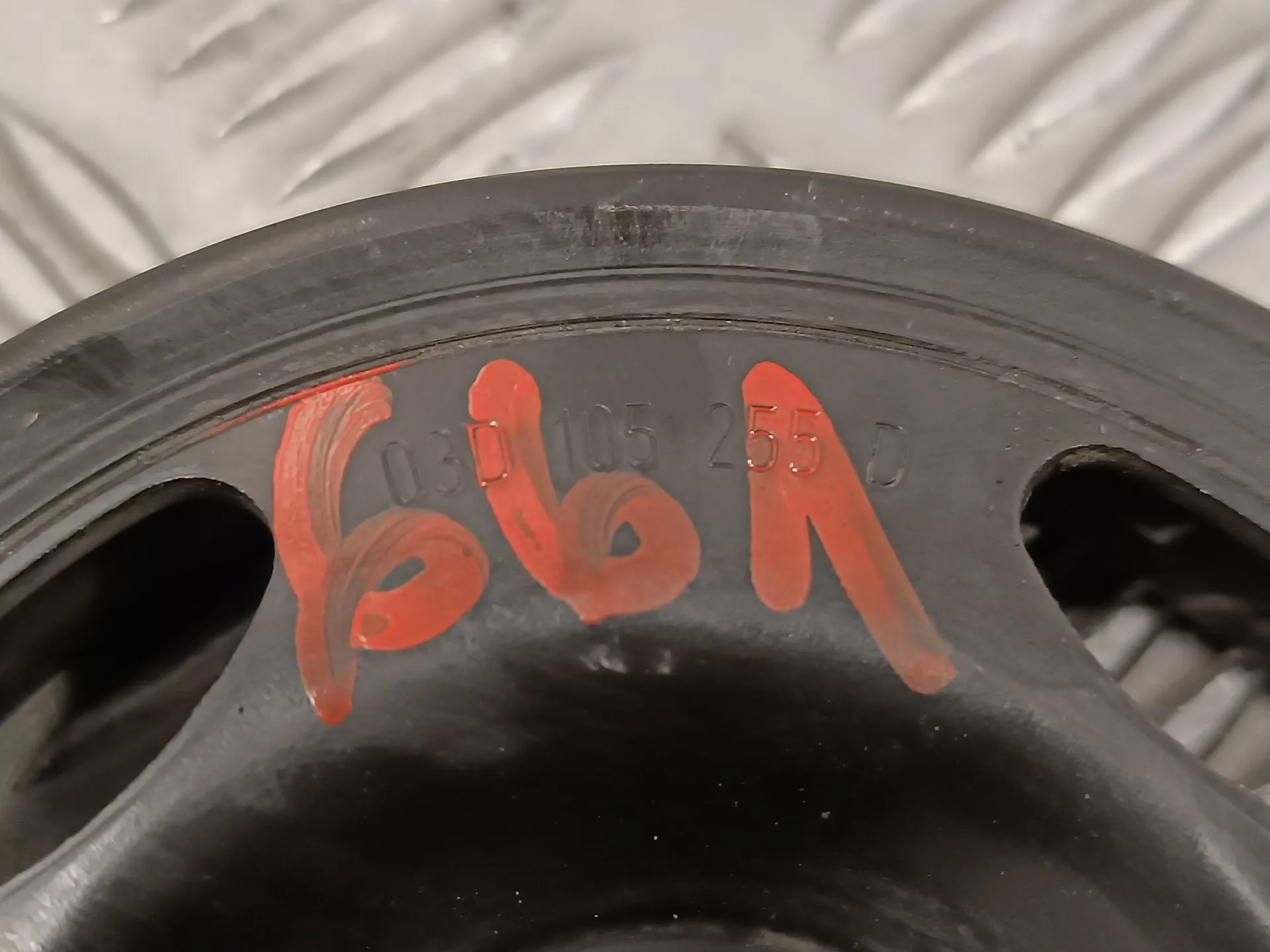 Polea Ciguenal para Volkswagen Golf V Berlina (1K1)