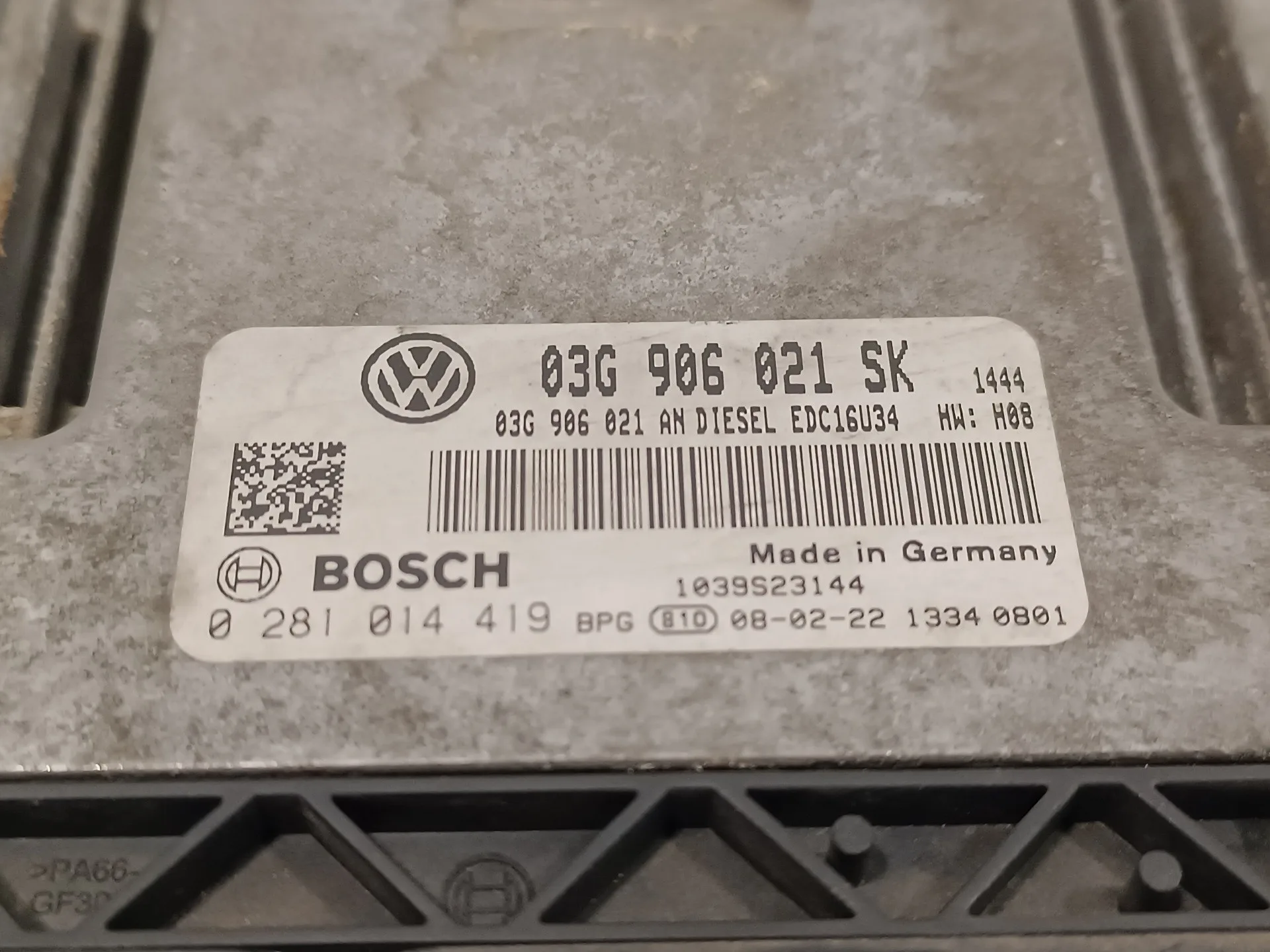 Centralita Motor Uce para Seat Toledo (5P2)