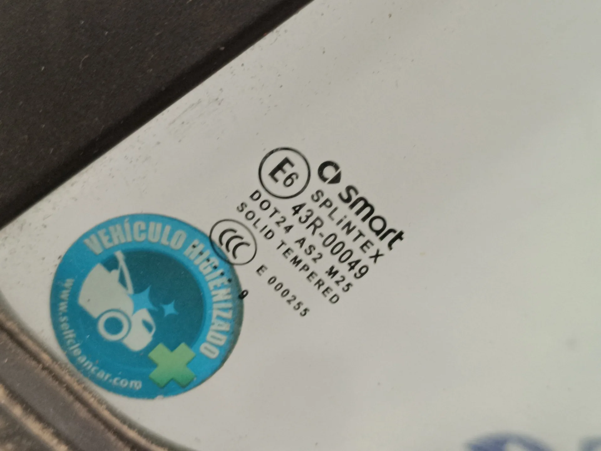 Luna Custodia Delantera Izquierda para Smart Fortwo Coupe