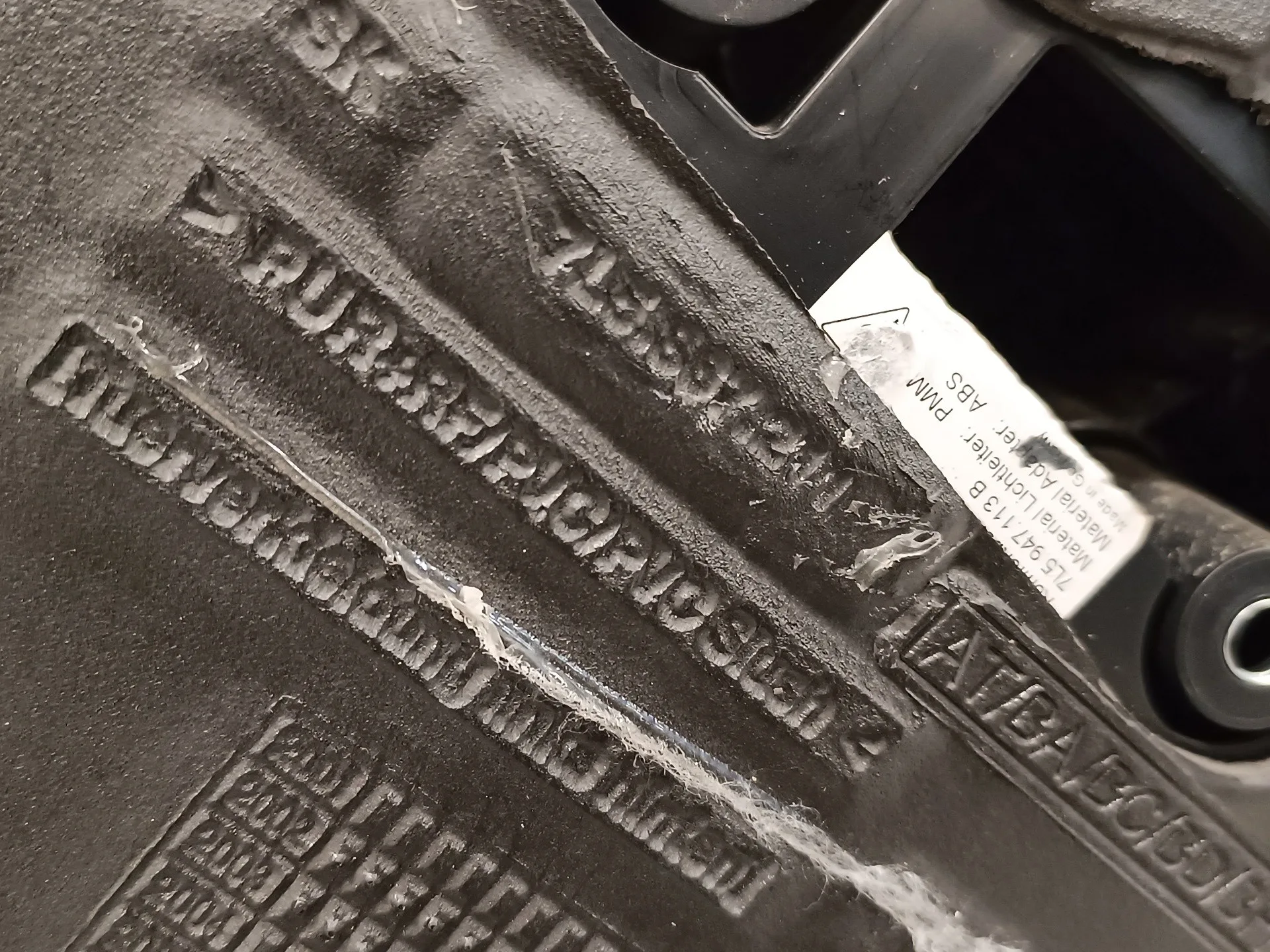 Guarnecido Puerta Trasera Izquierda para Porsche Cayenne (Typ 9Pa)