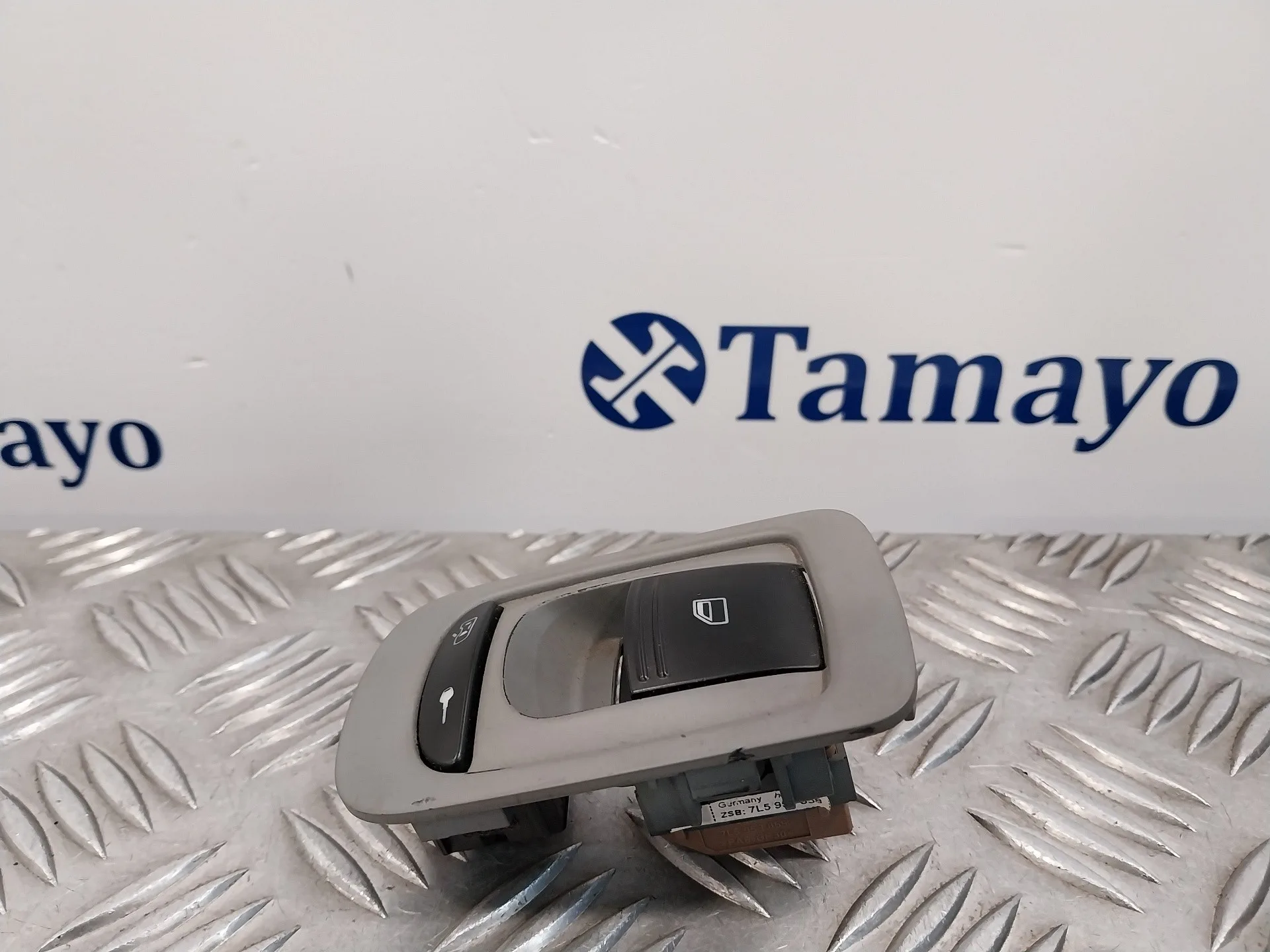 Mando Elevalunas Trasero Derecho para Porsche Cayenne (Typ 9Pa)