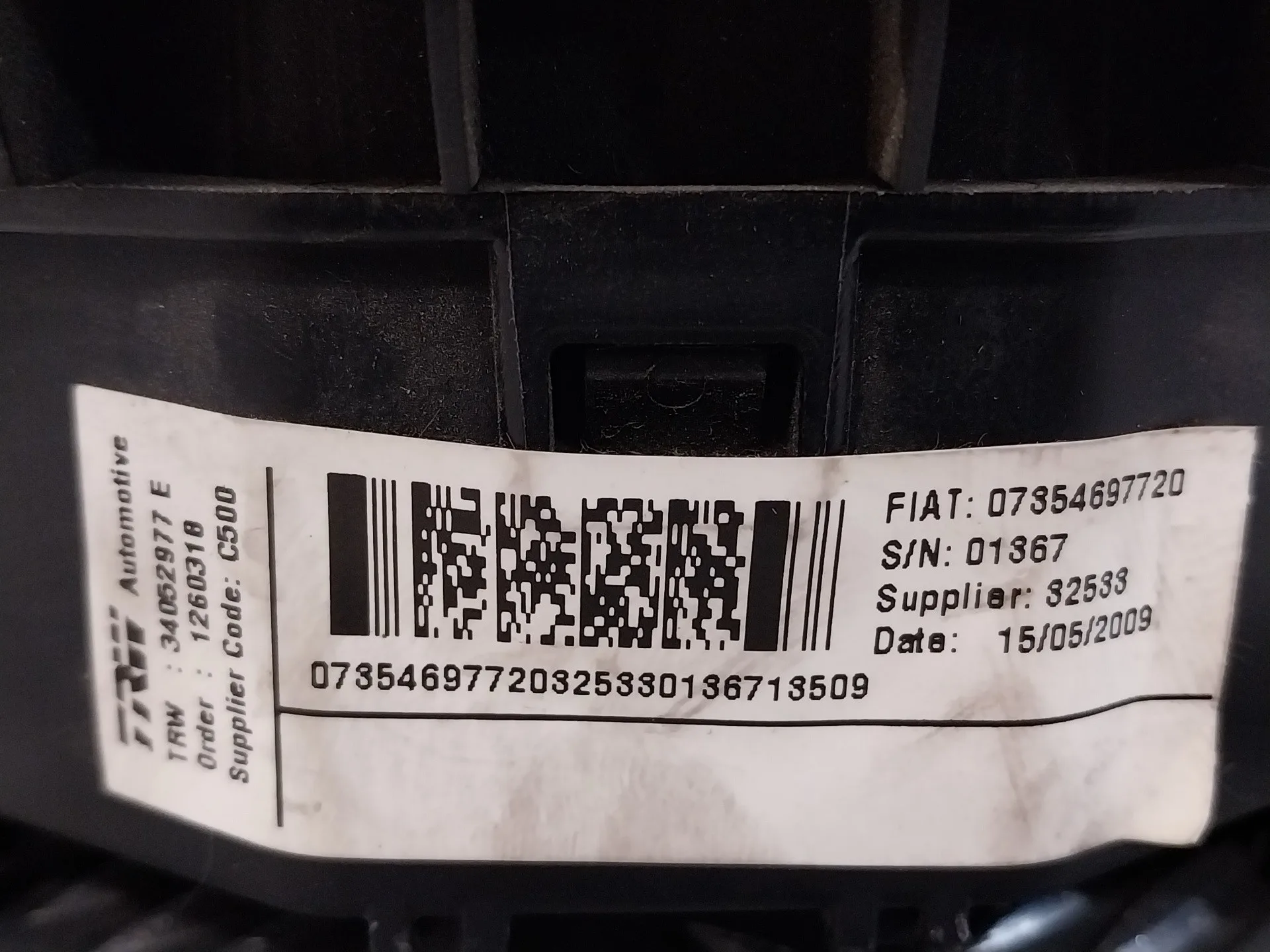 Airbag Delantero Izquierdo para Fiat Ducato Furgon