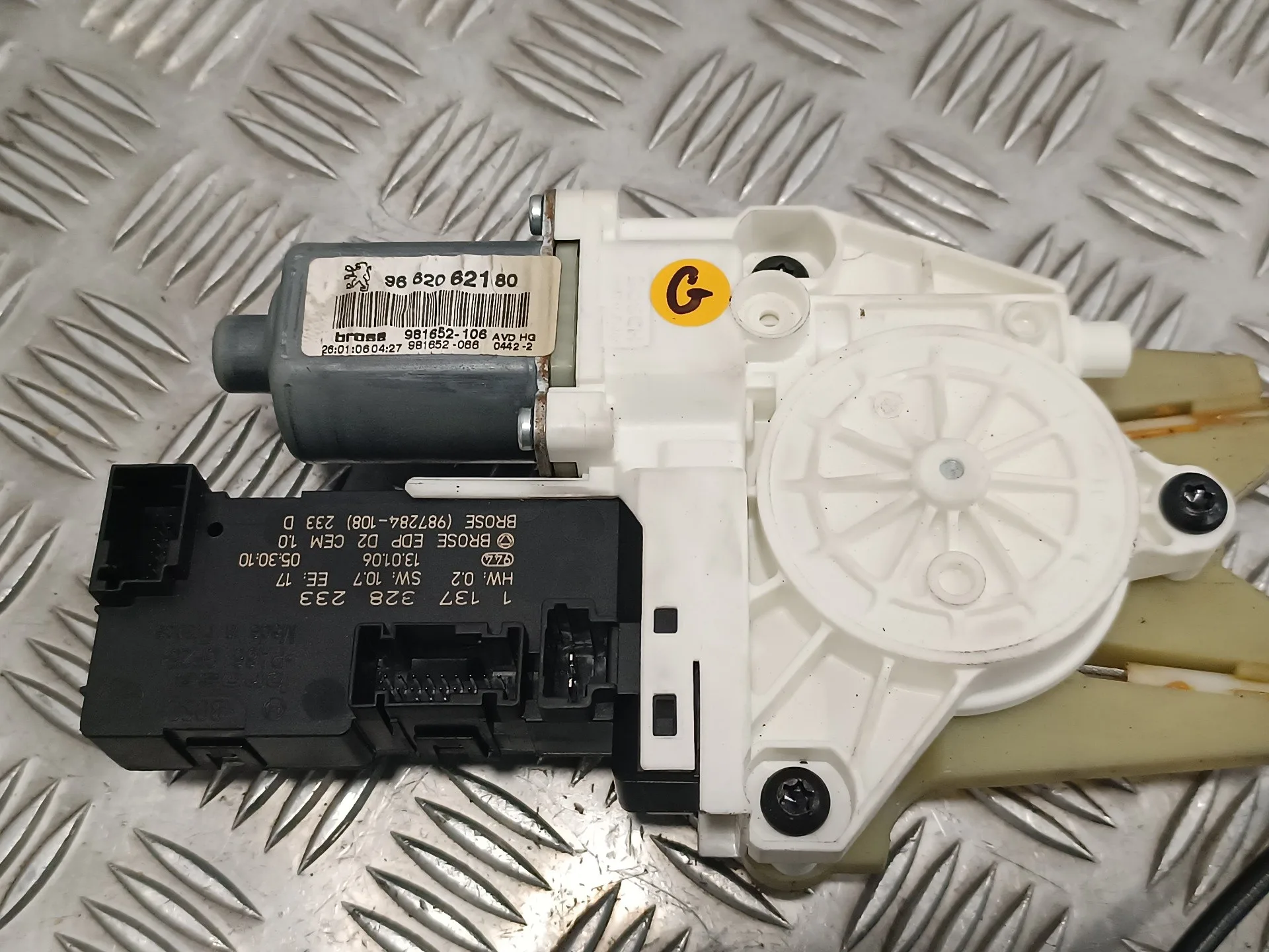 Elevalunas Delantero Derecho para Peugeot 407 Coupe