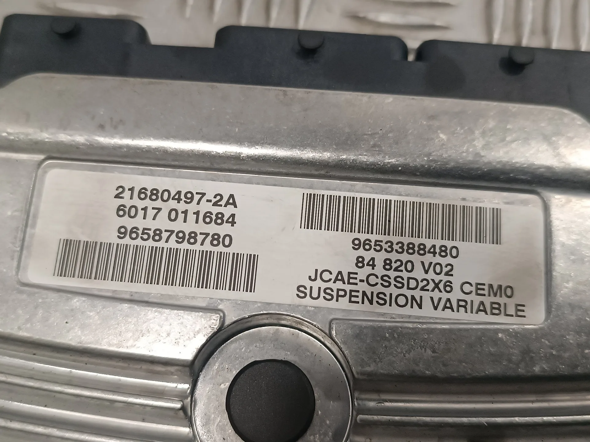Centralita Suspension para Peugeot 407 Coupe