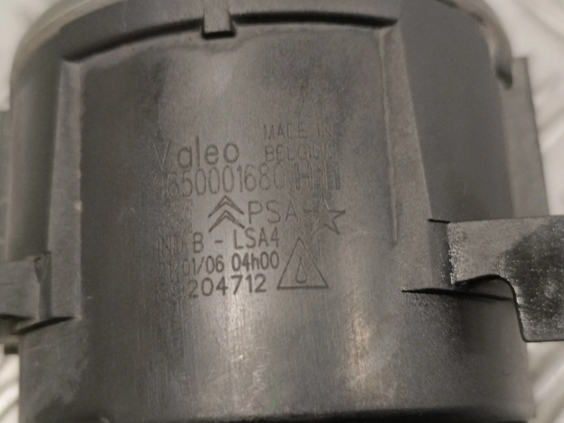 Faro Antiniebla Izquierdo para Peugeot 407 Coupe