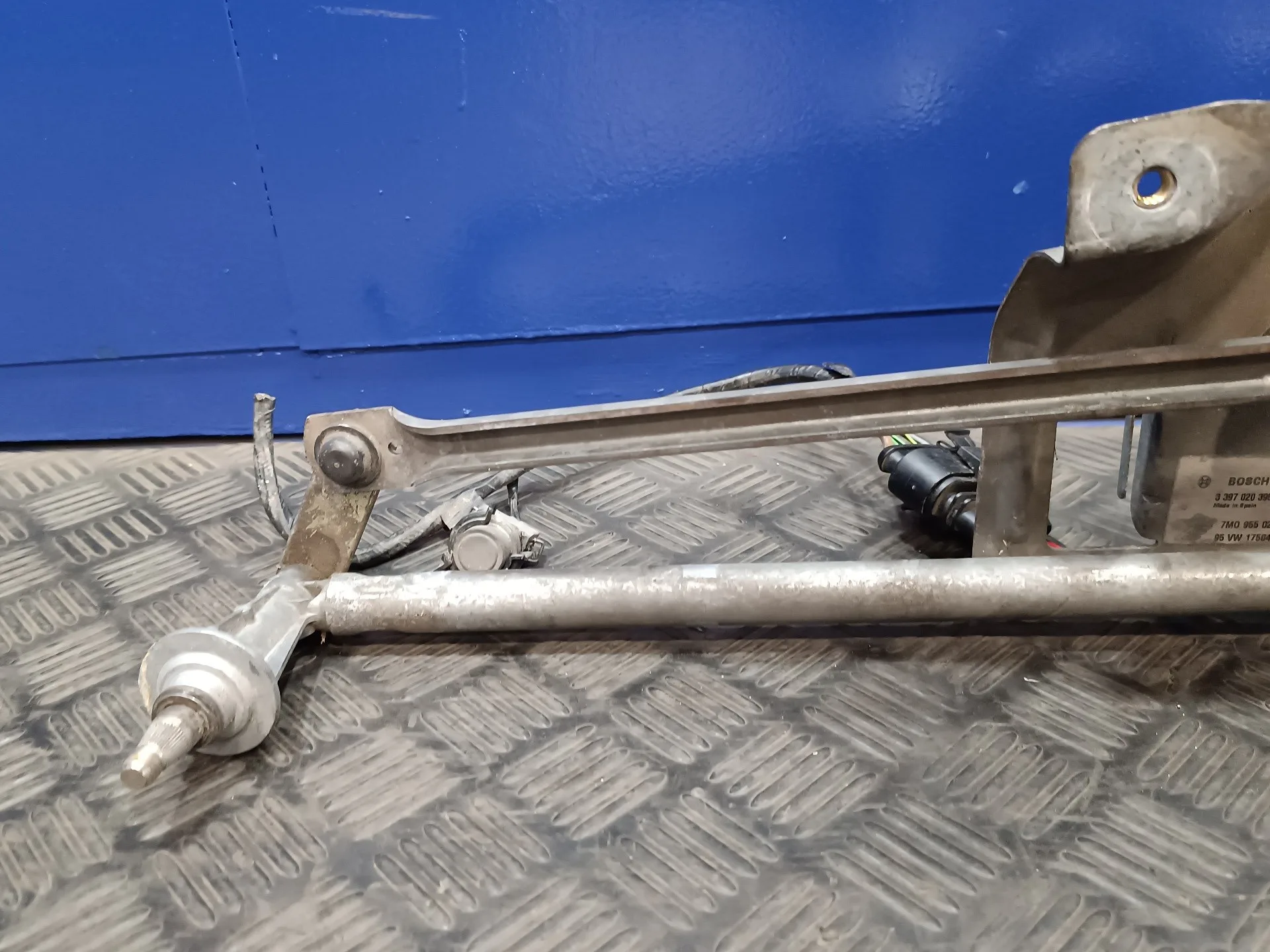 Motor Limpia Delantero para Volkswagen Sharan (7M8)