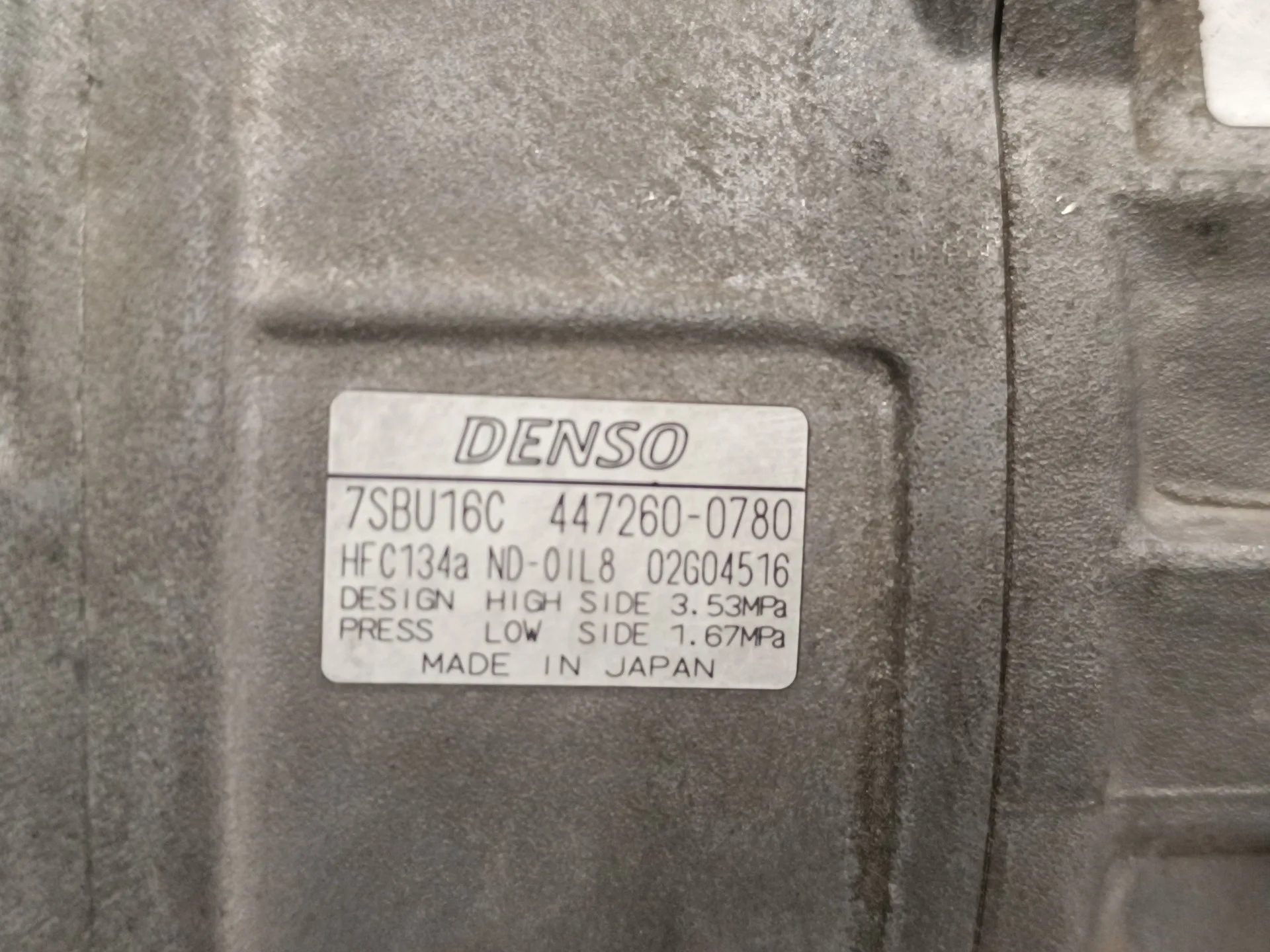 Compresor Aire Acondicionado para Bmw X3 (E83)